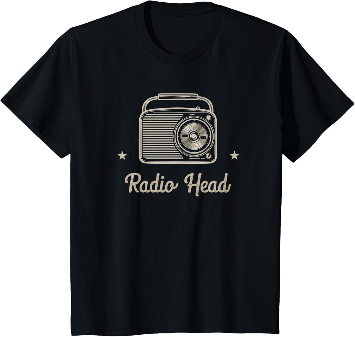Retro Vintage Radio Head