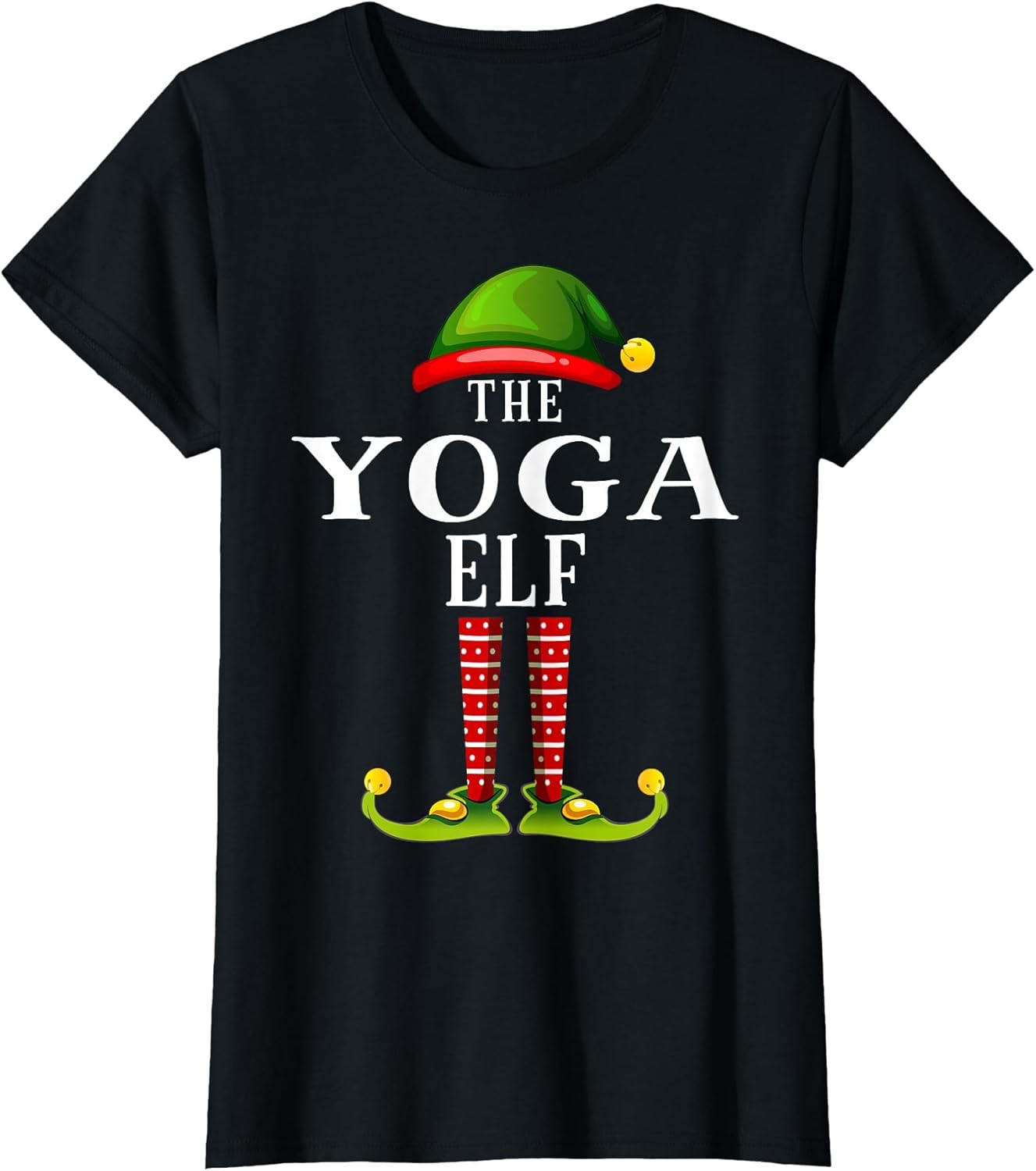 Yoga Elf Christmas Matching Family Group PJS
