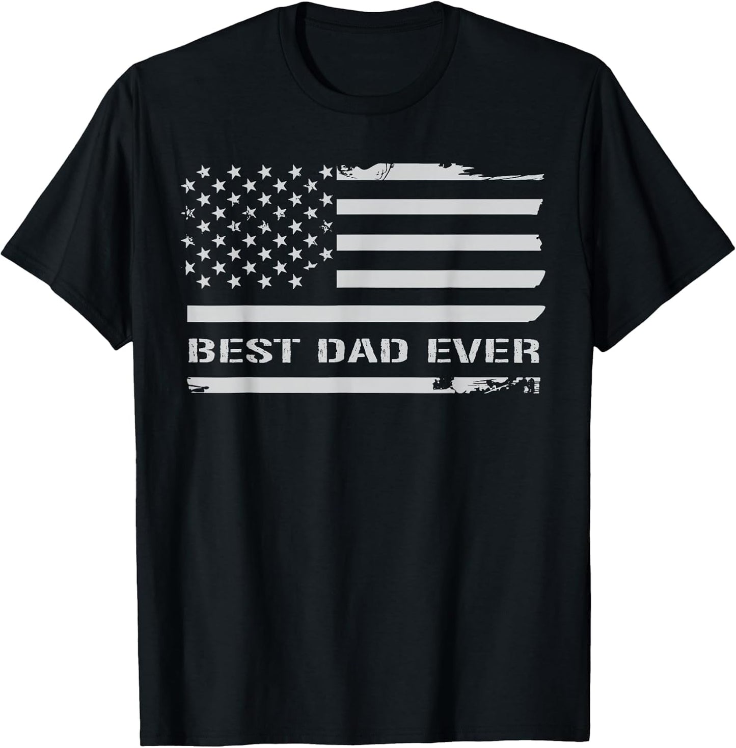 Best Dad Ever American Flag Shirt for Grandpa