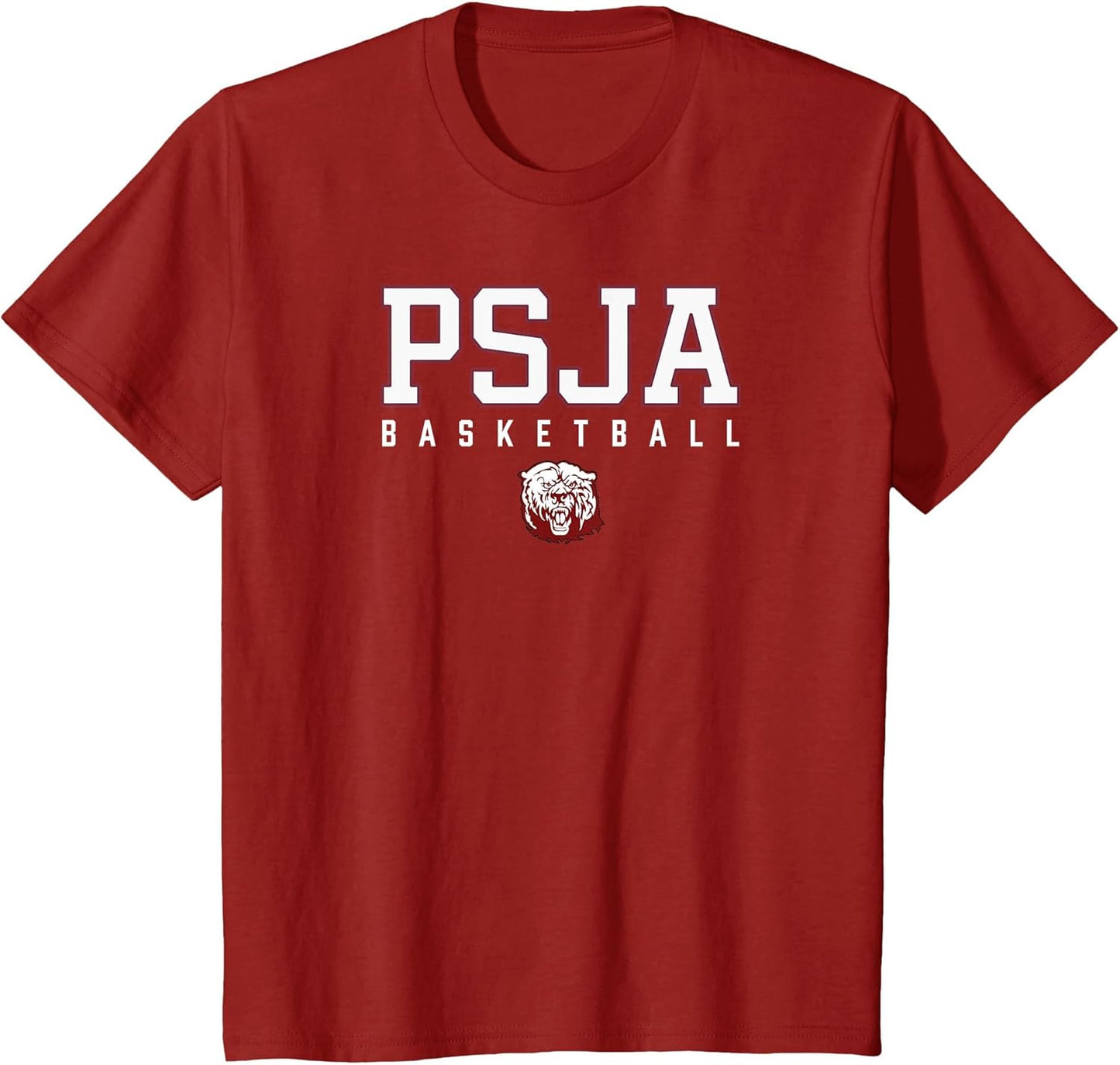 PSJA Battlin Bear Logo Basketball HS
