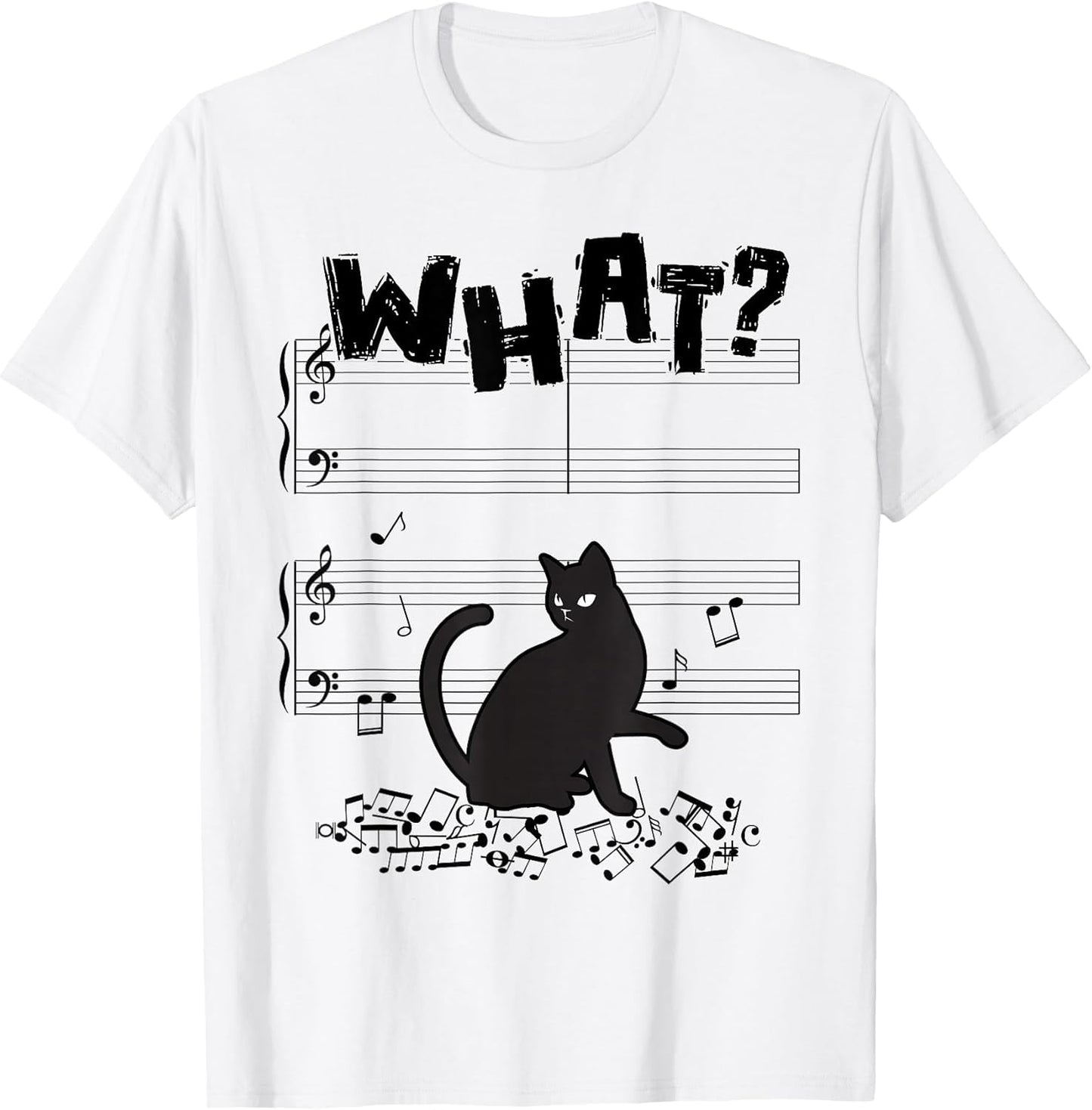 Cat What Funny Cat Music Note