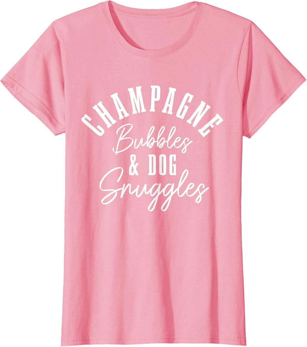 Champagne Bubbles & Dog Snuggles Funny Dogs