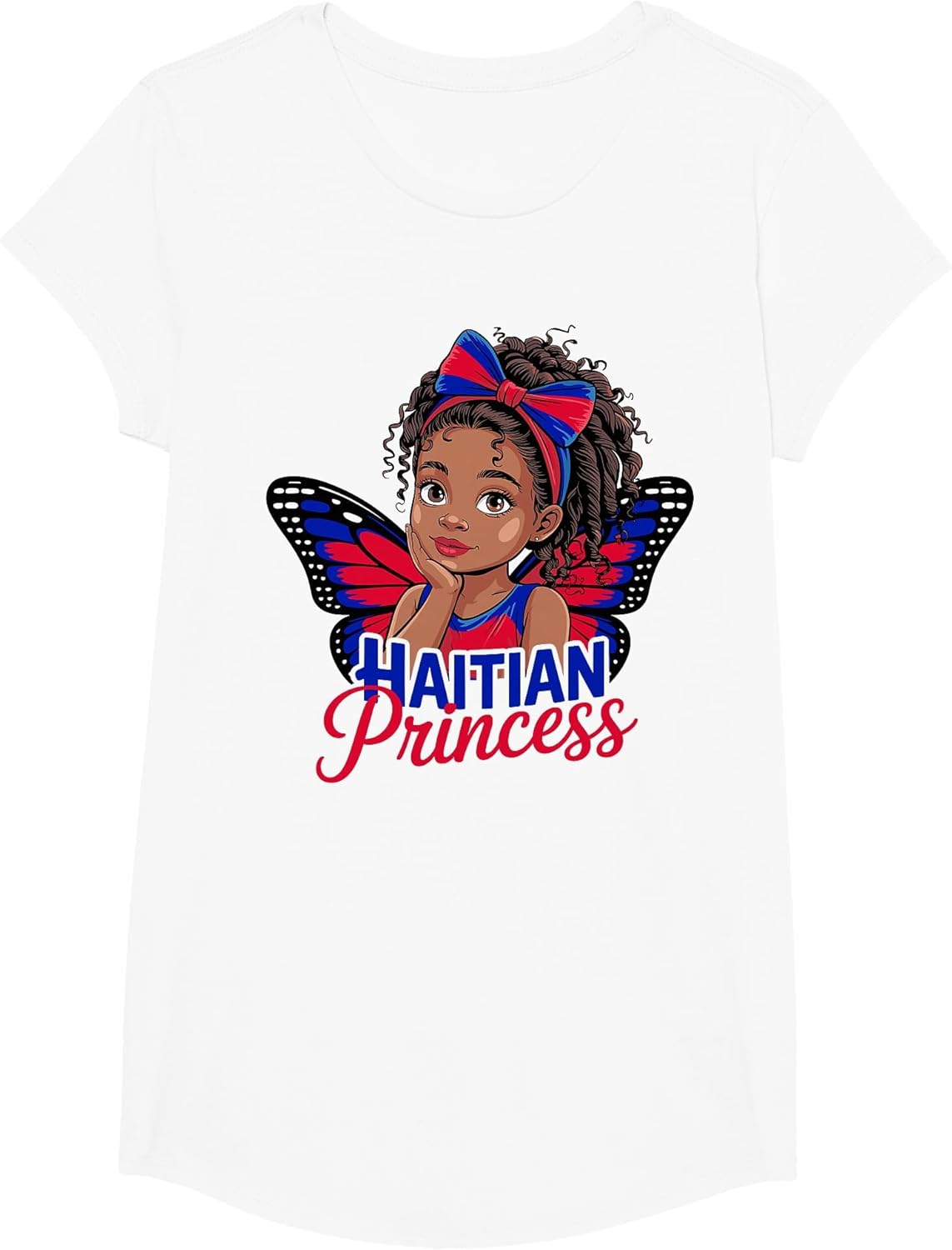 Haitian Princess Girls Pride Haiti Flag Day