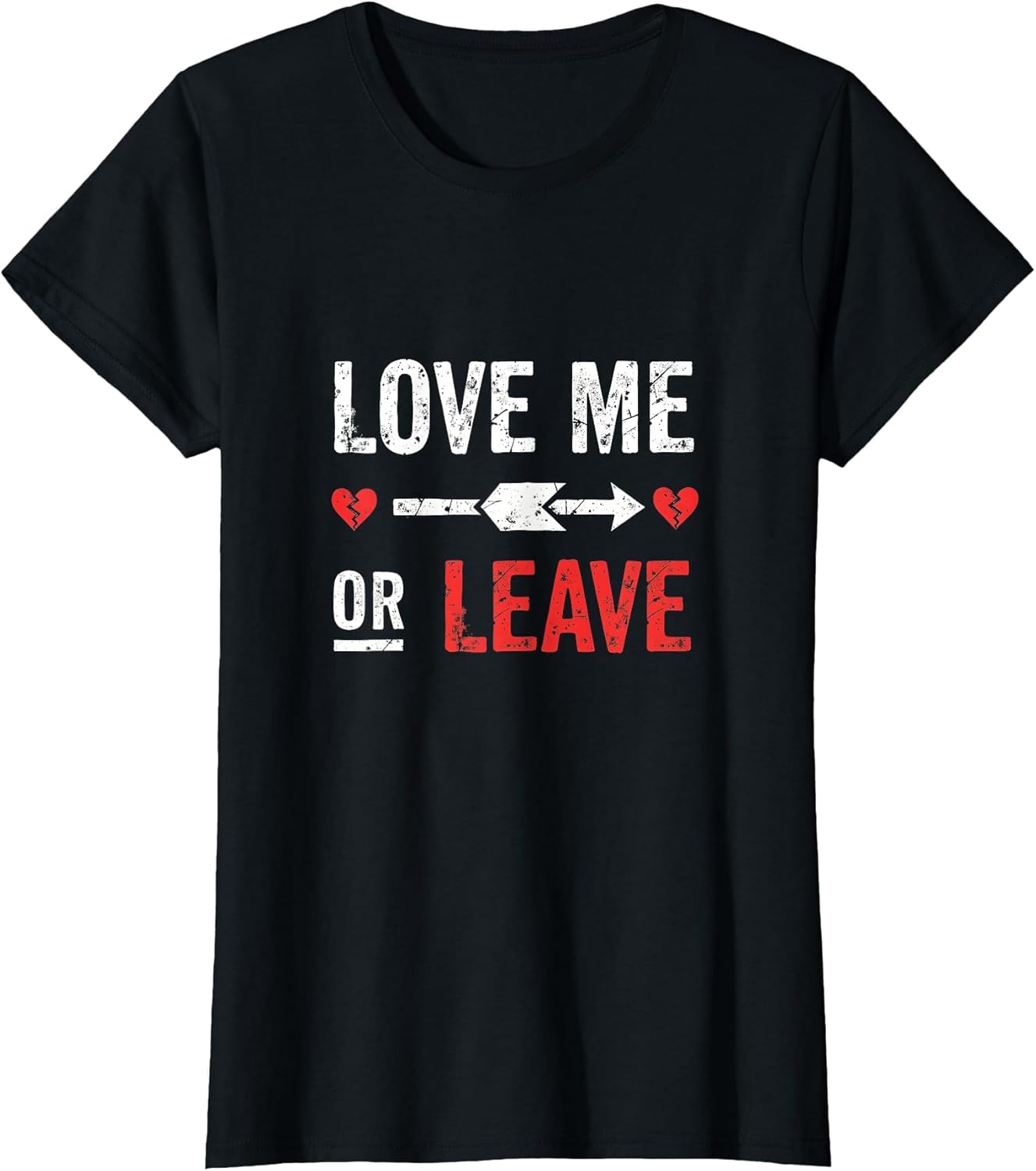 Love Me Or Leave Valentine's Day Boys Design