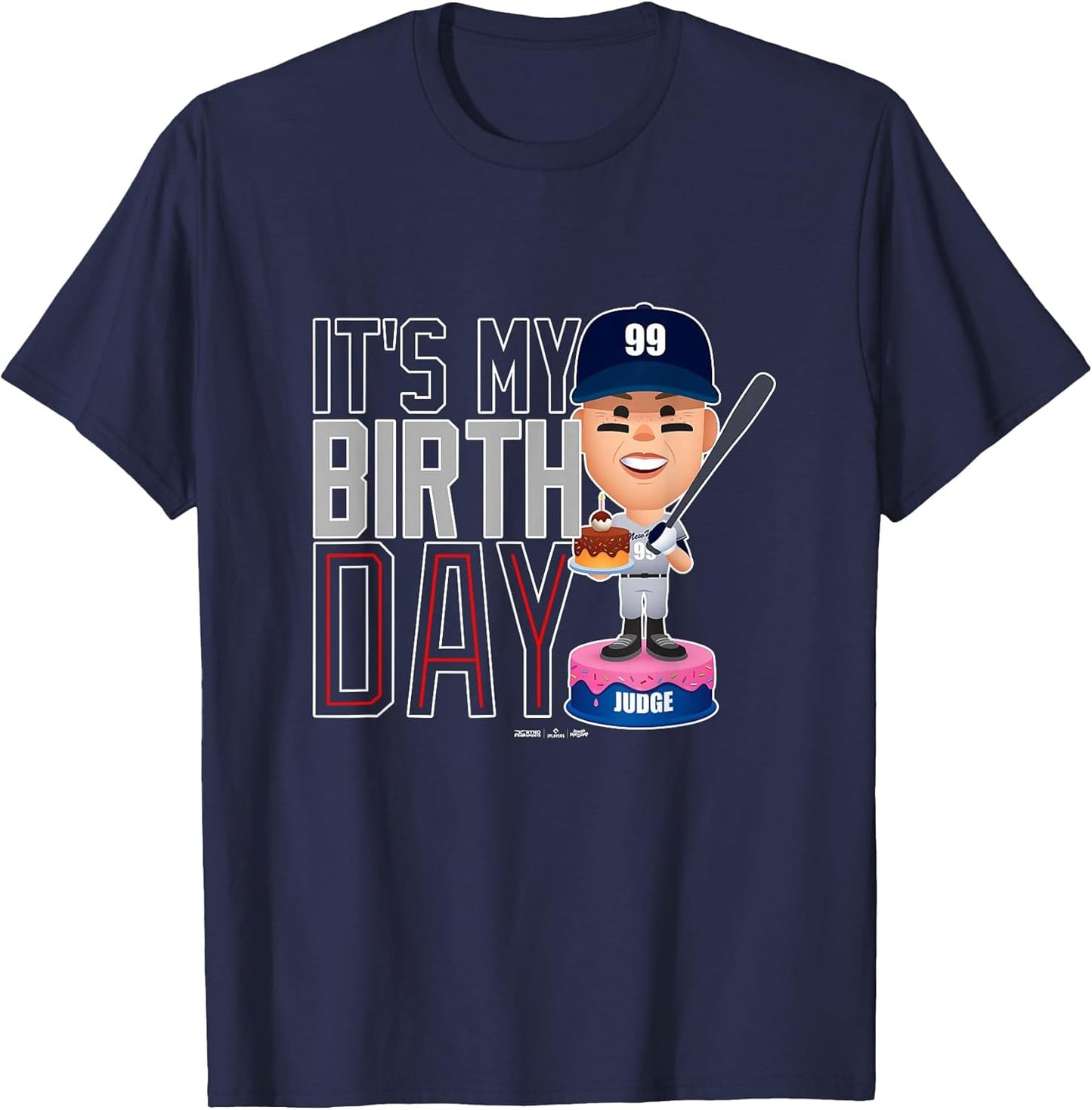 Aaron Judge New York Baseball Birthday MLBPA