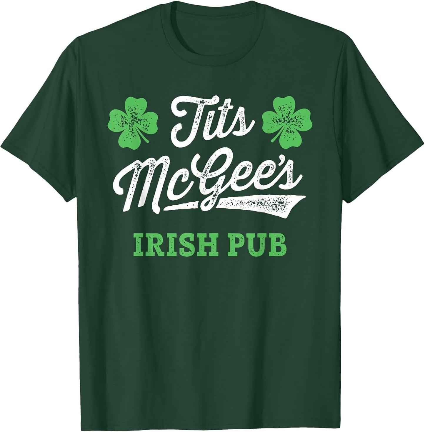 Tits McGee's Irish Pub St. Patrick's Day Funny