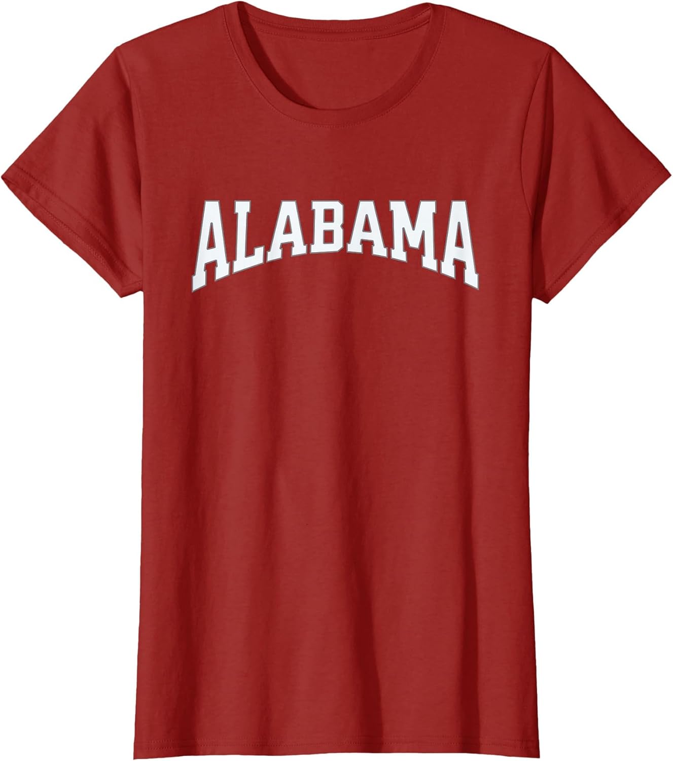 Vintage Alabama Arched Print Sports Fan Retro