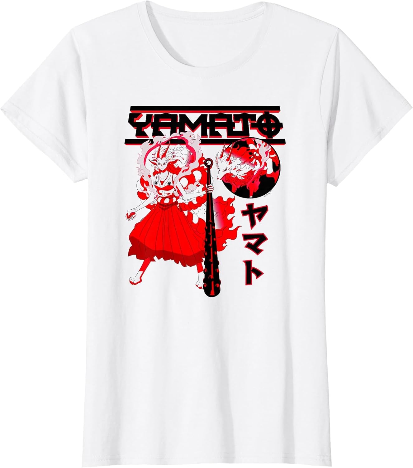 One Piece Anime Yamato Divine Wolf with Kanji