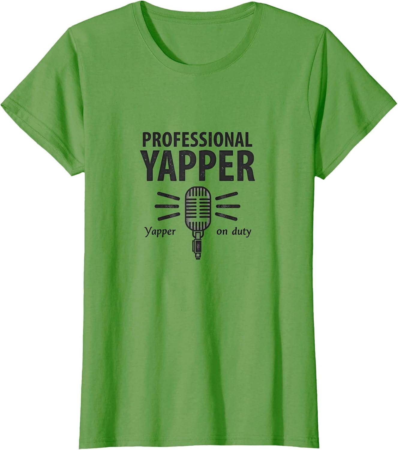 Professional Yapper On Duty Funny Design