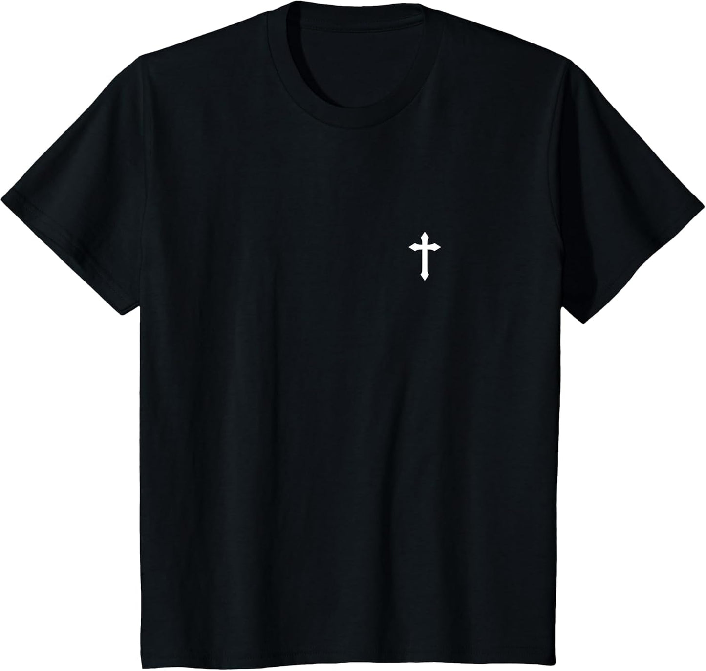 Christian Christ Cross Left Chest
