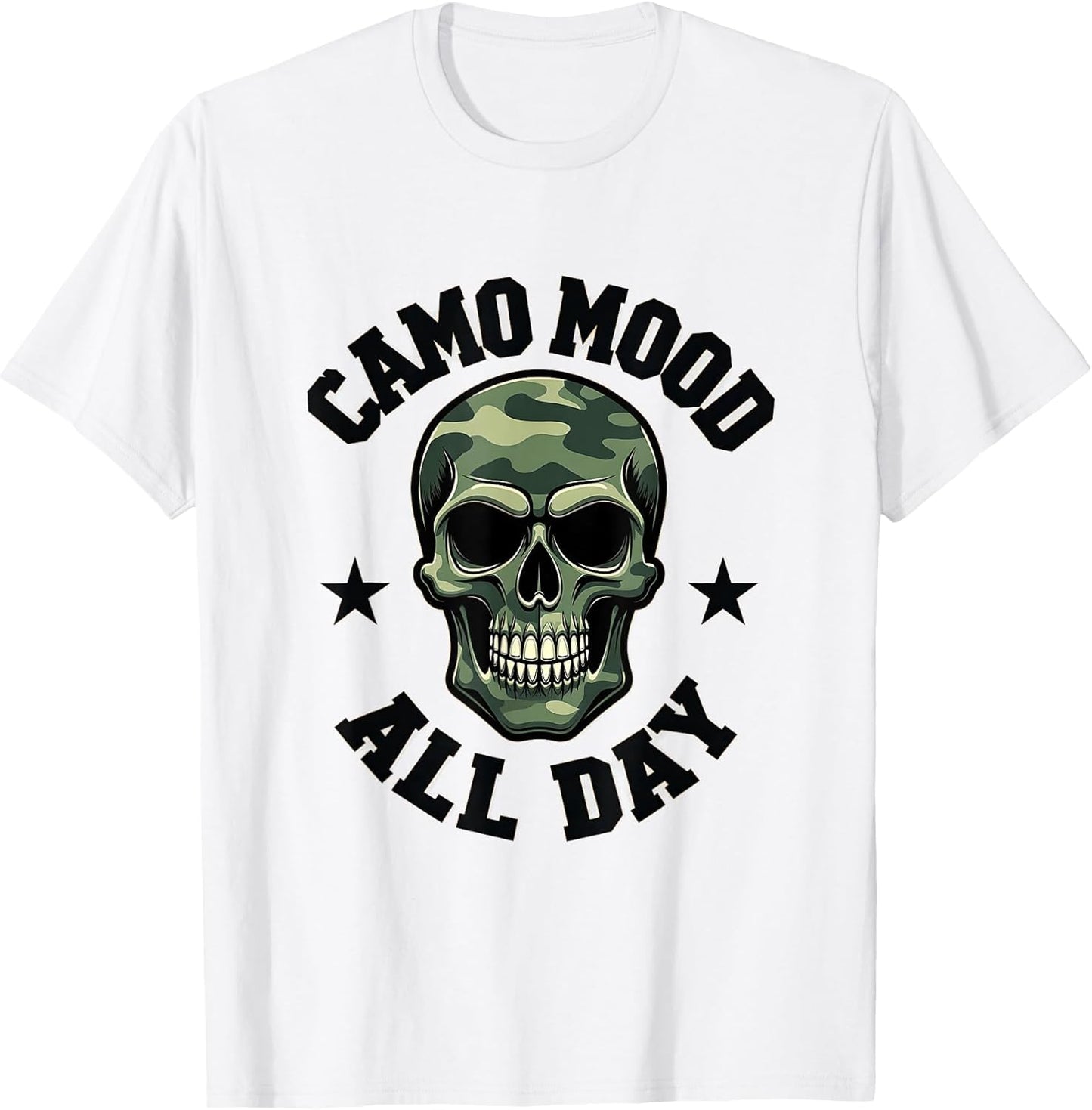 Camo Mood All Day Camouflage Graphic Design