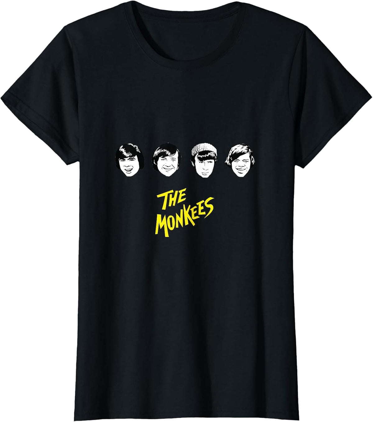 The Monkees B&W Faces