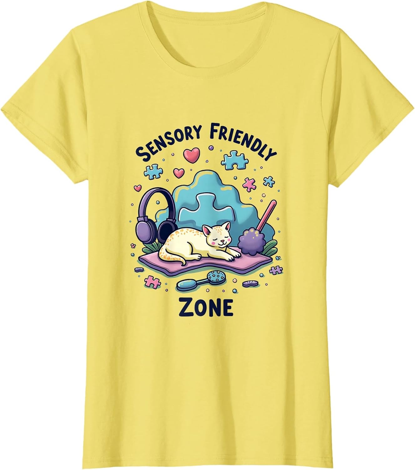 Sensory Friendly Zone Autism Awareness Design