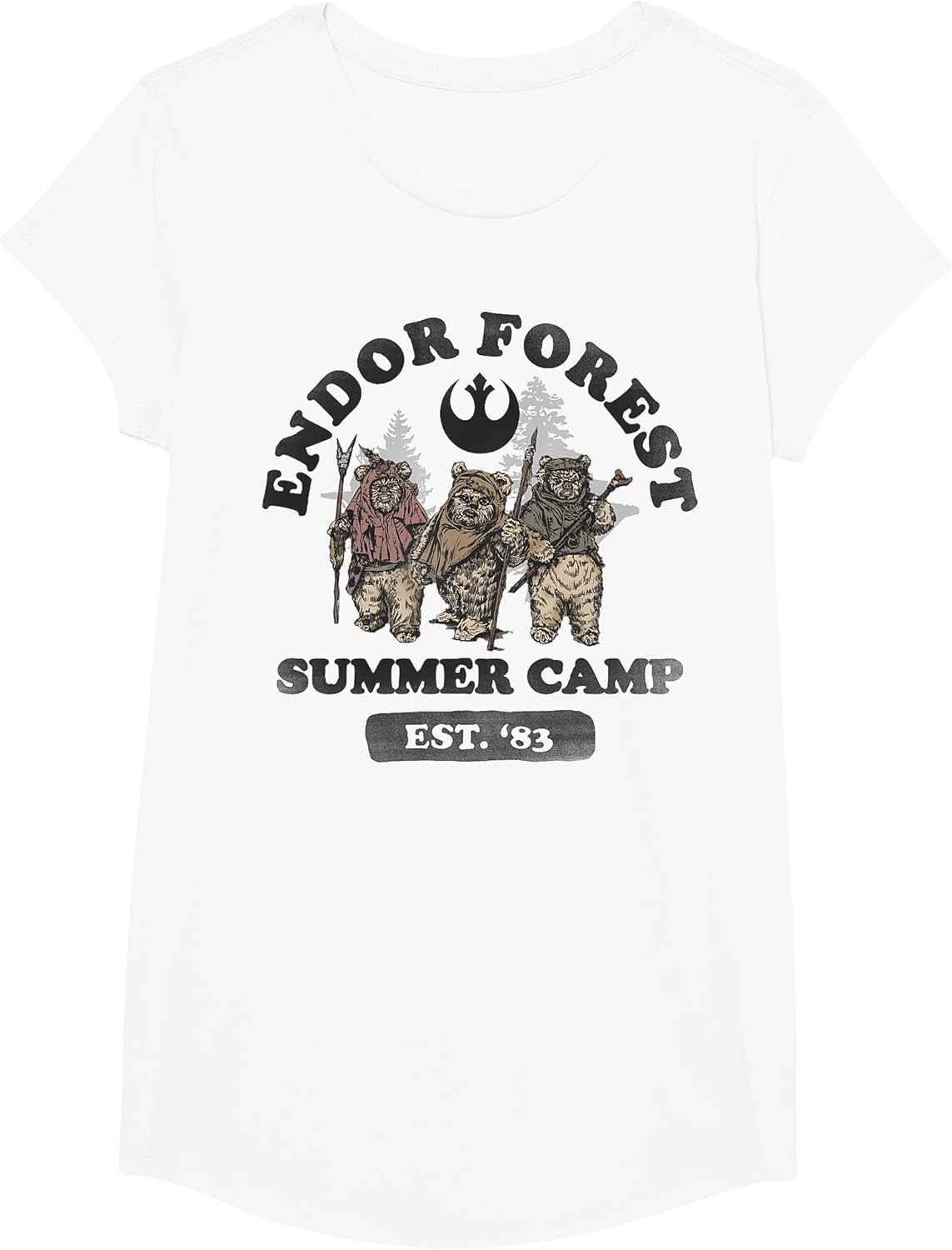 Star Wars Endor Forest Summer Camp Graphic Z1