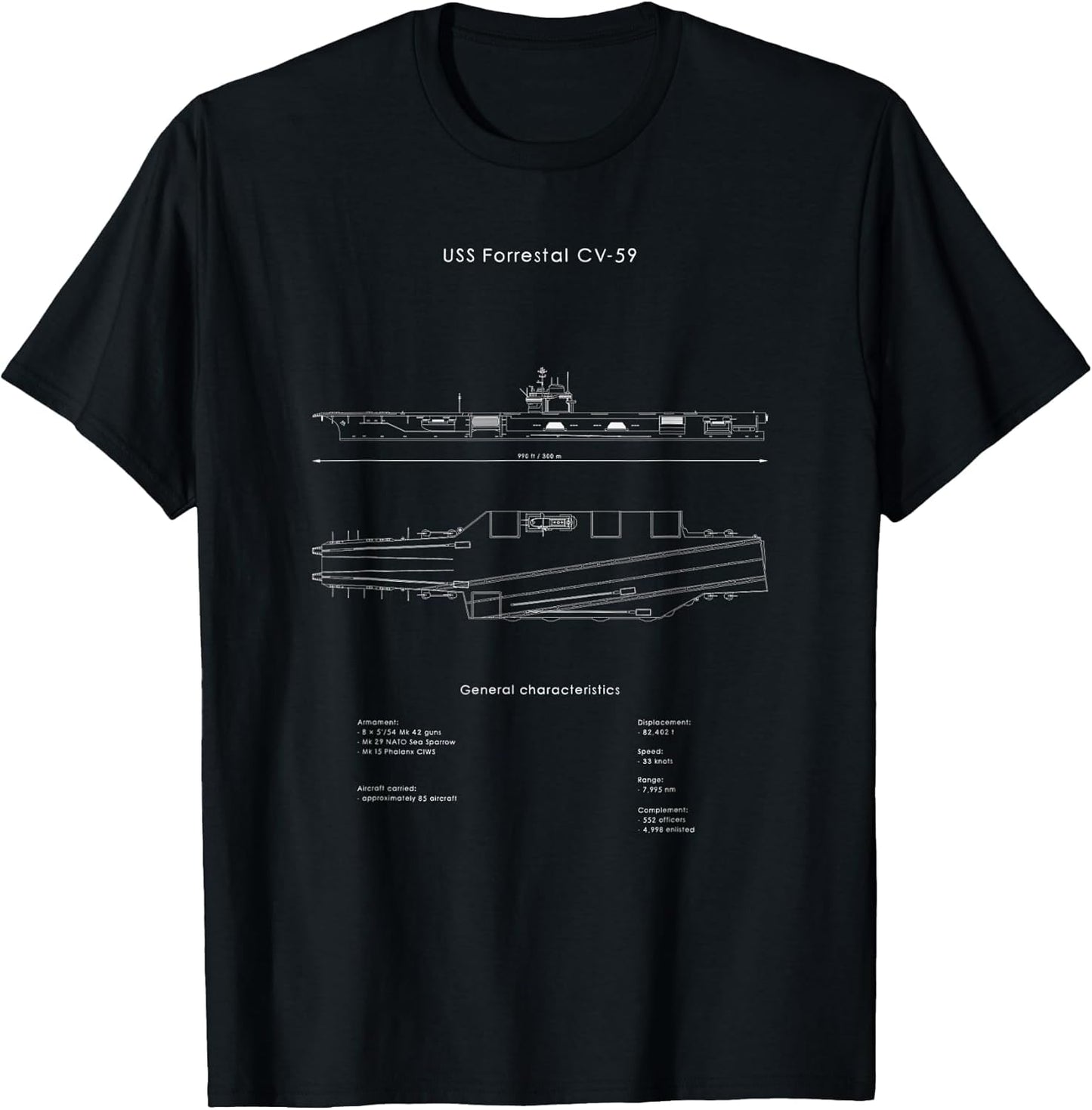 USS Forrestal CV-59 Aircraft Carrier