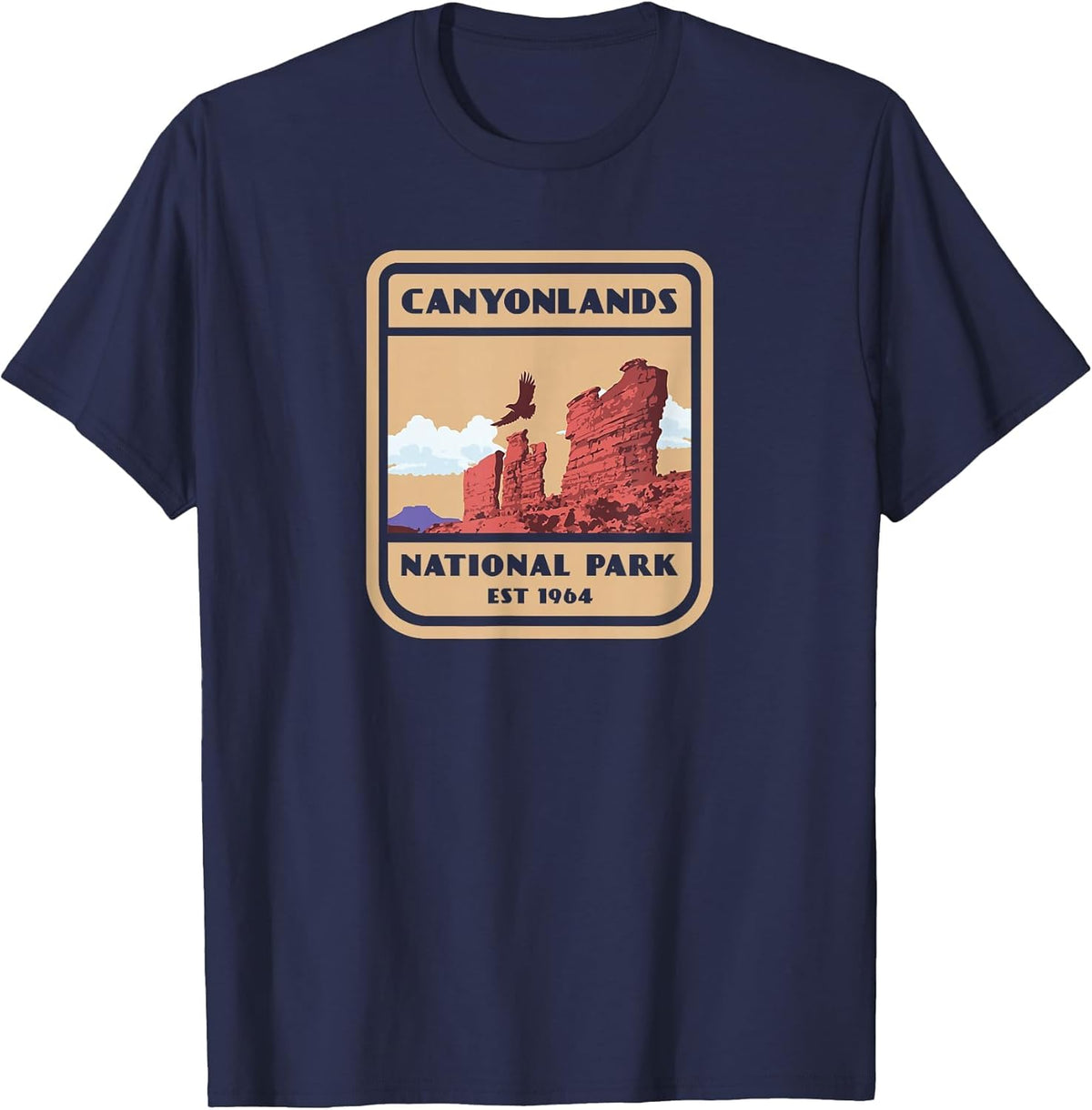 Canyonlands National Park Vintage Style Badge