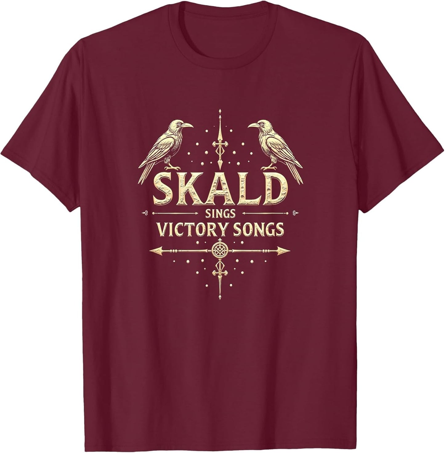 Viking Skald Sings Victory Songs Design