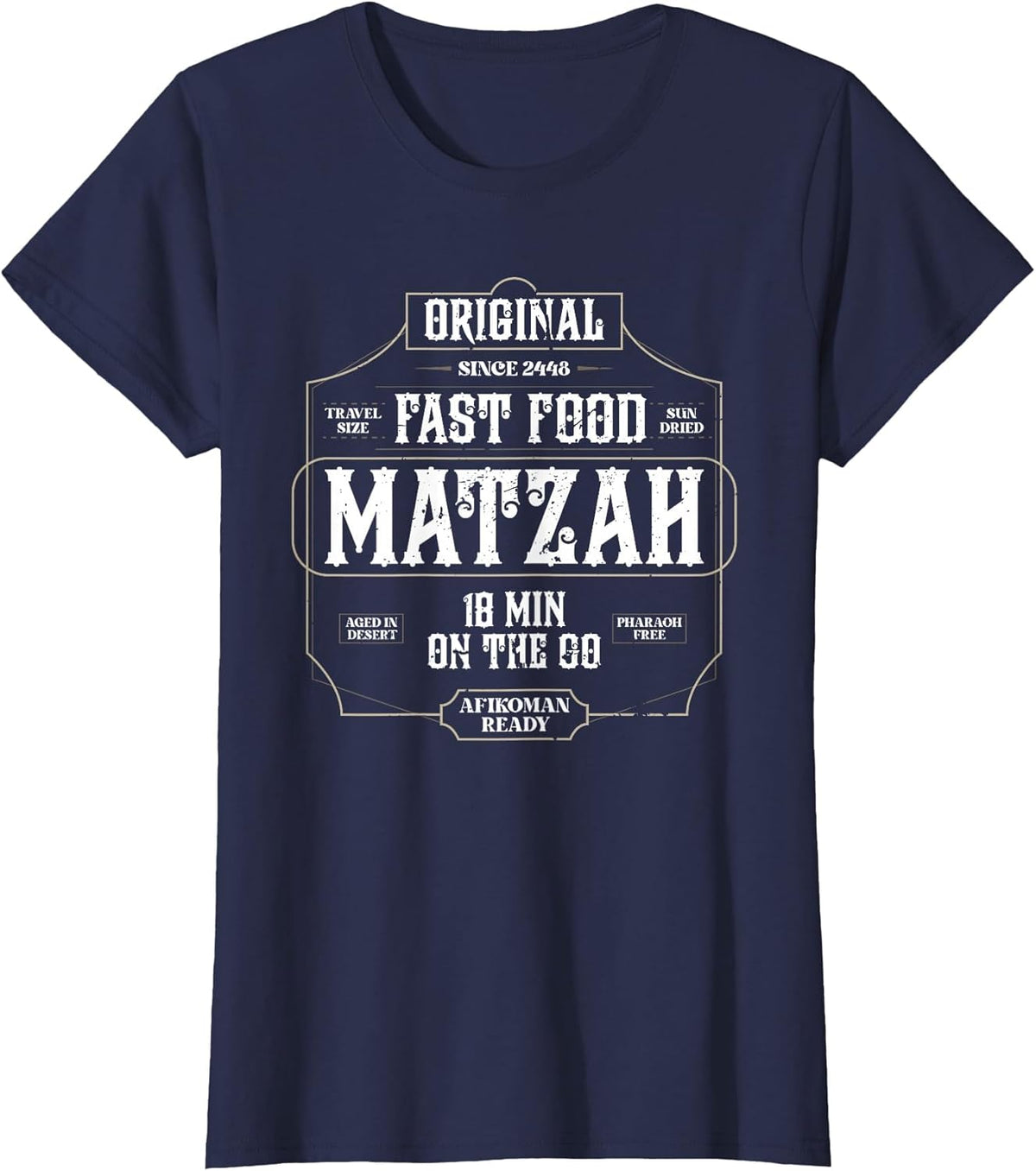 Passover Matzah Original Fast Food Funny Seder