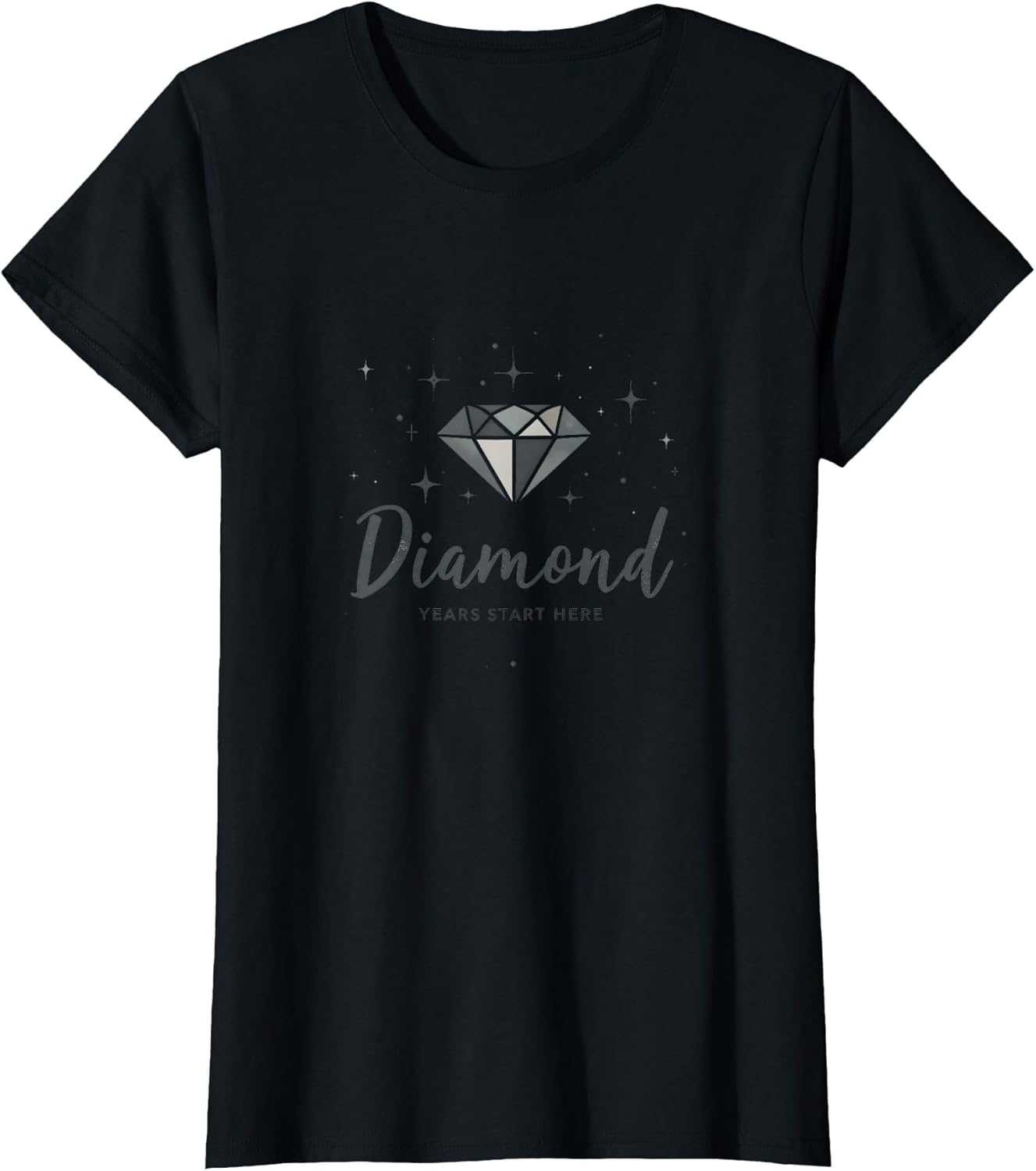 Diamond Years Start Here 60th Birthday Design