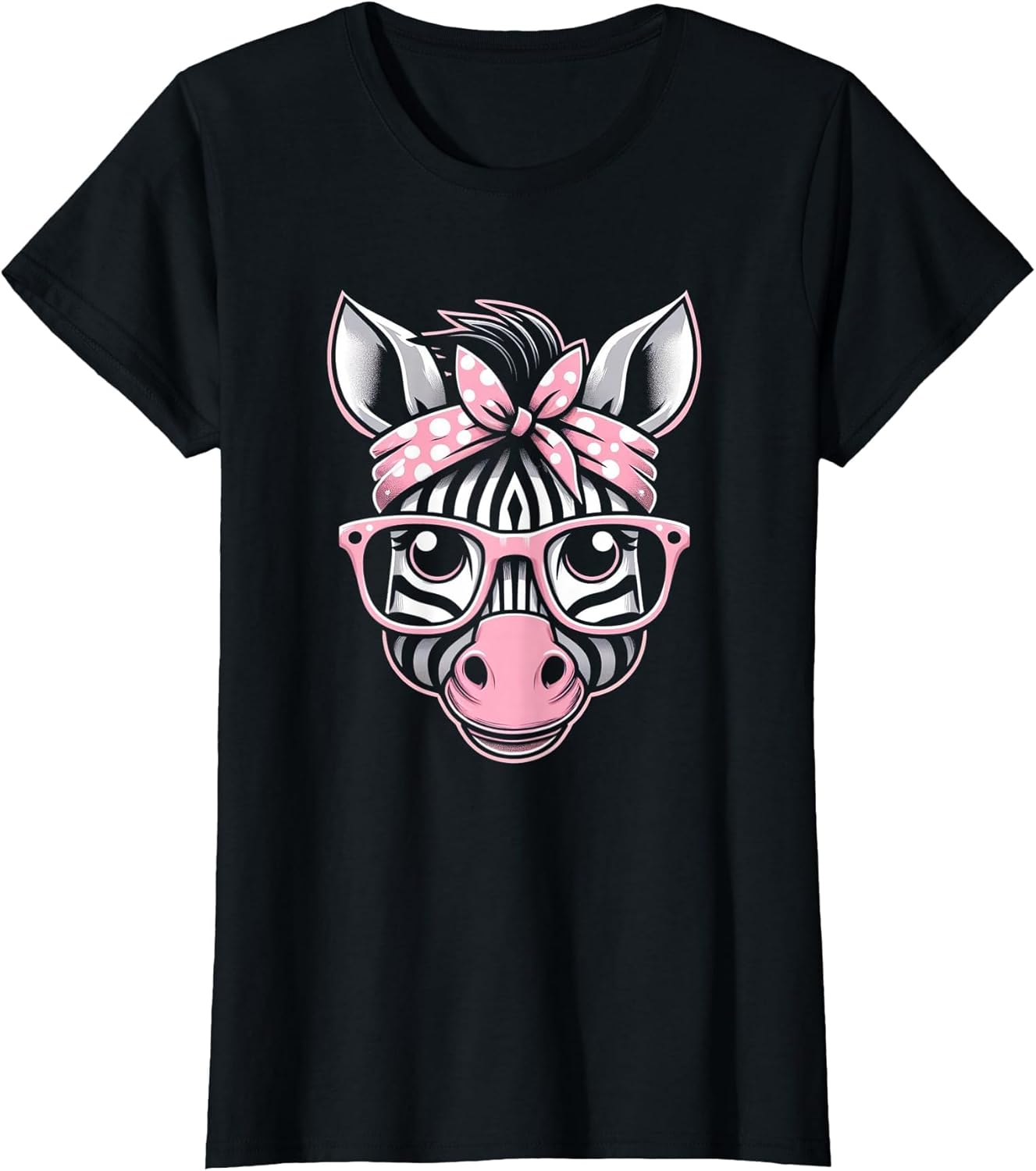 Zebra Pink Bandana Glasses