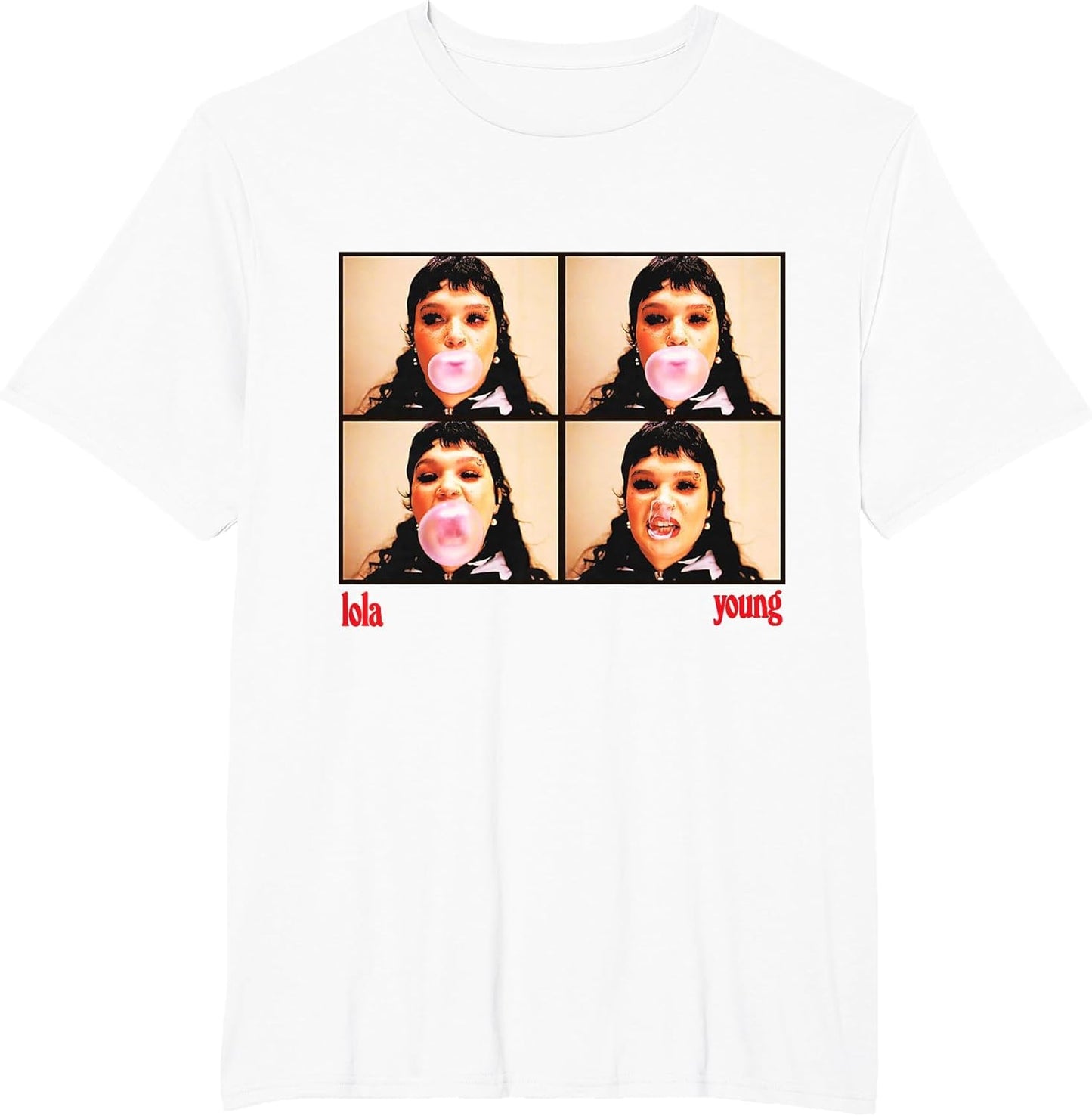Official Lola Young Photo Strip White