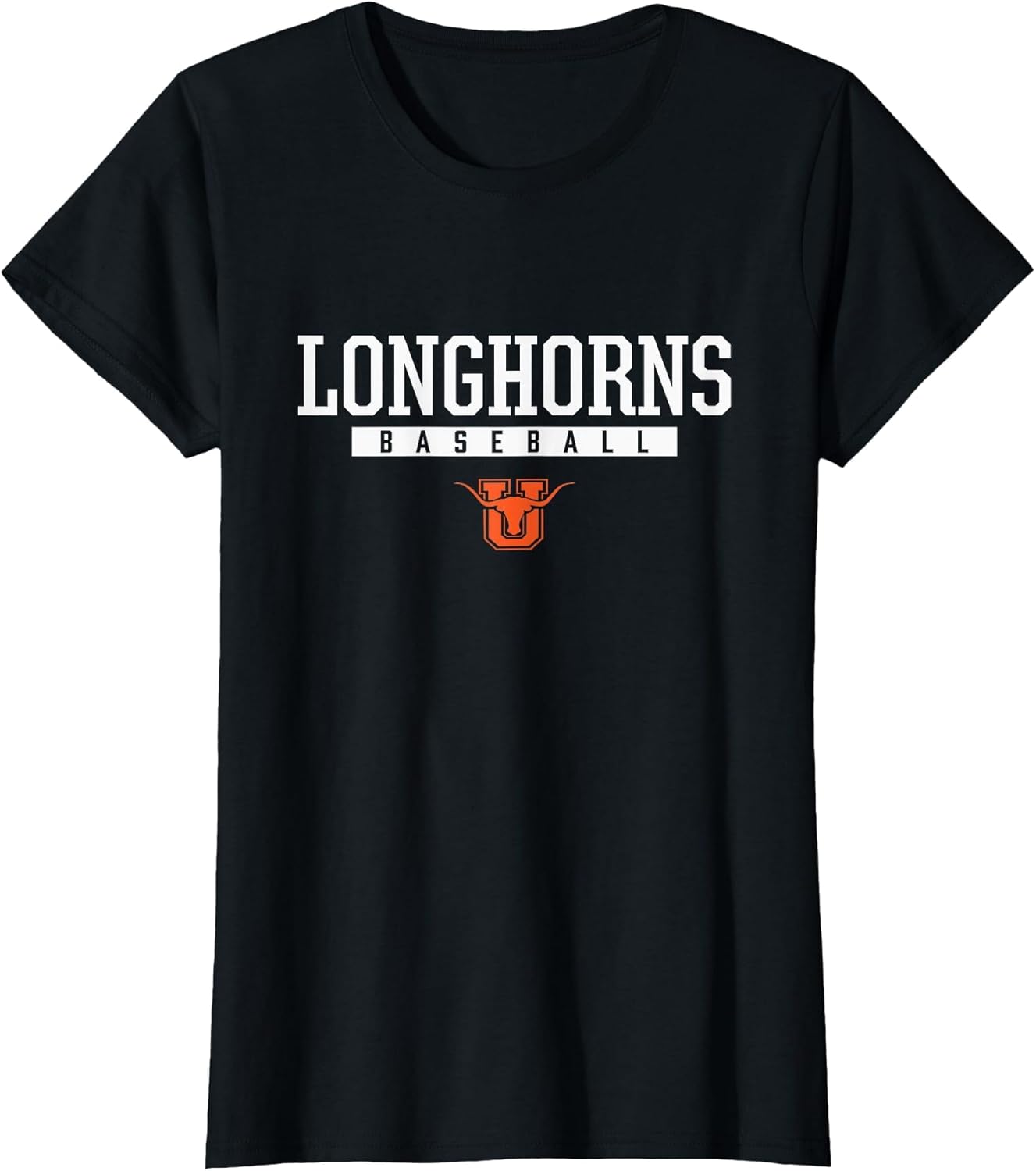 United Longhorns Logo Baseball HS