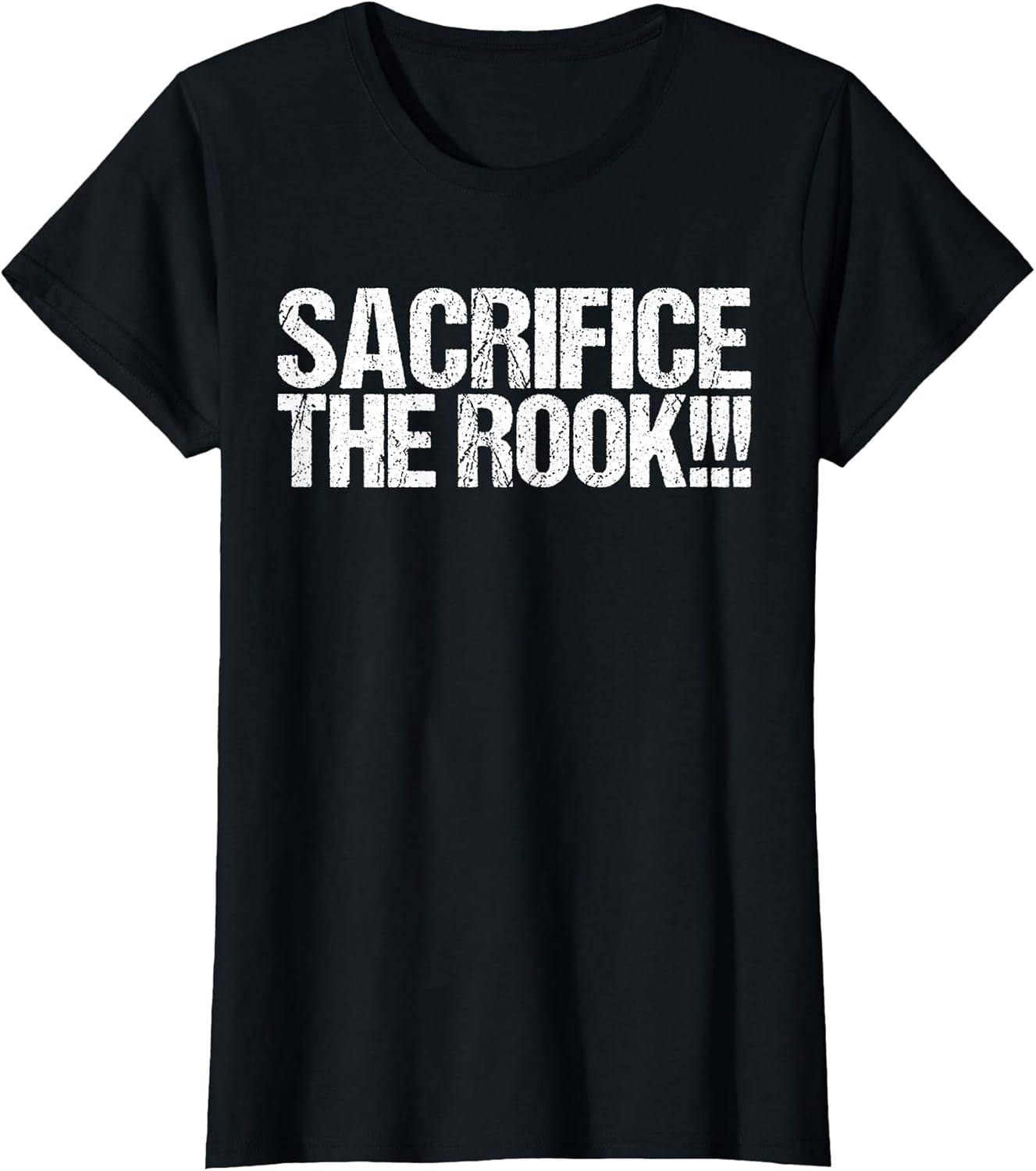 Sacrifice The Rook Shirt Funny Chess