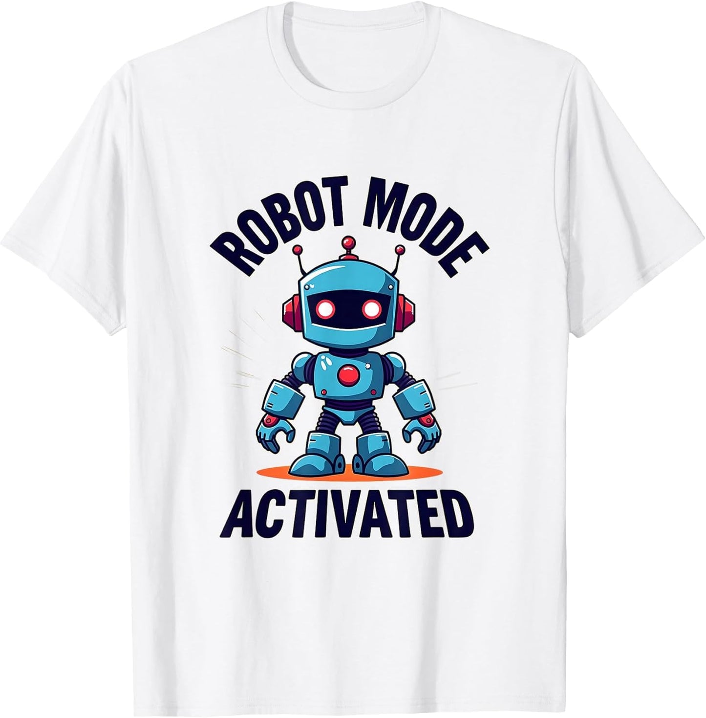 Robot Mode Activated Graphic Design