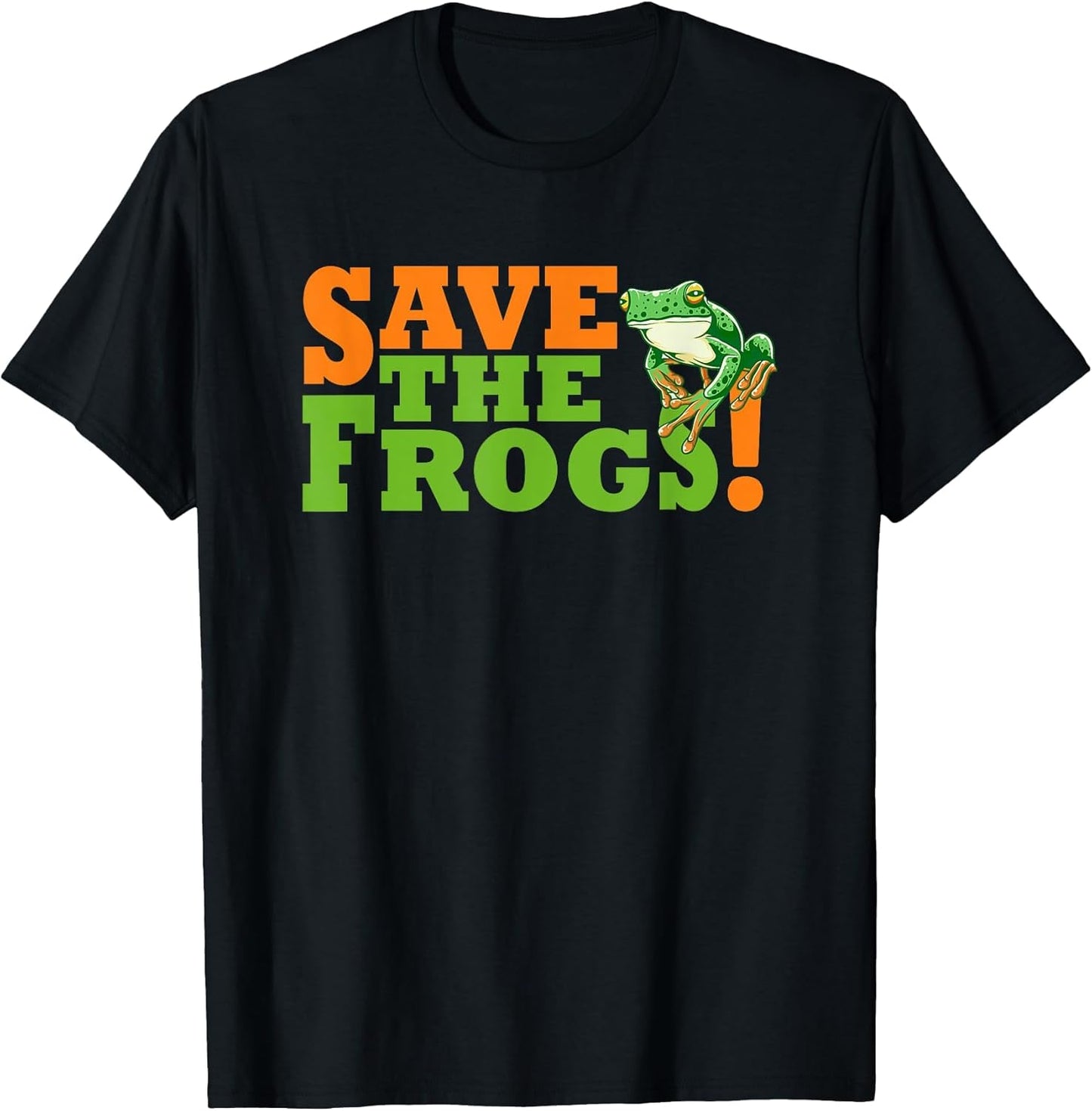 Save The Frog Funny Frog Lover Environmentalist