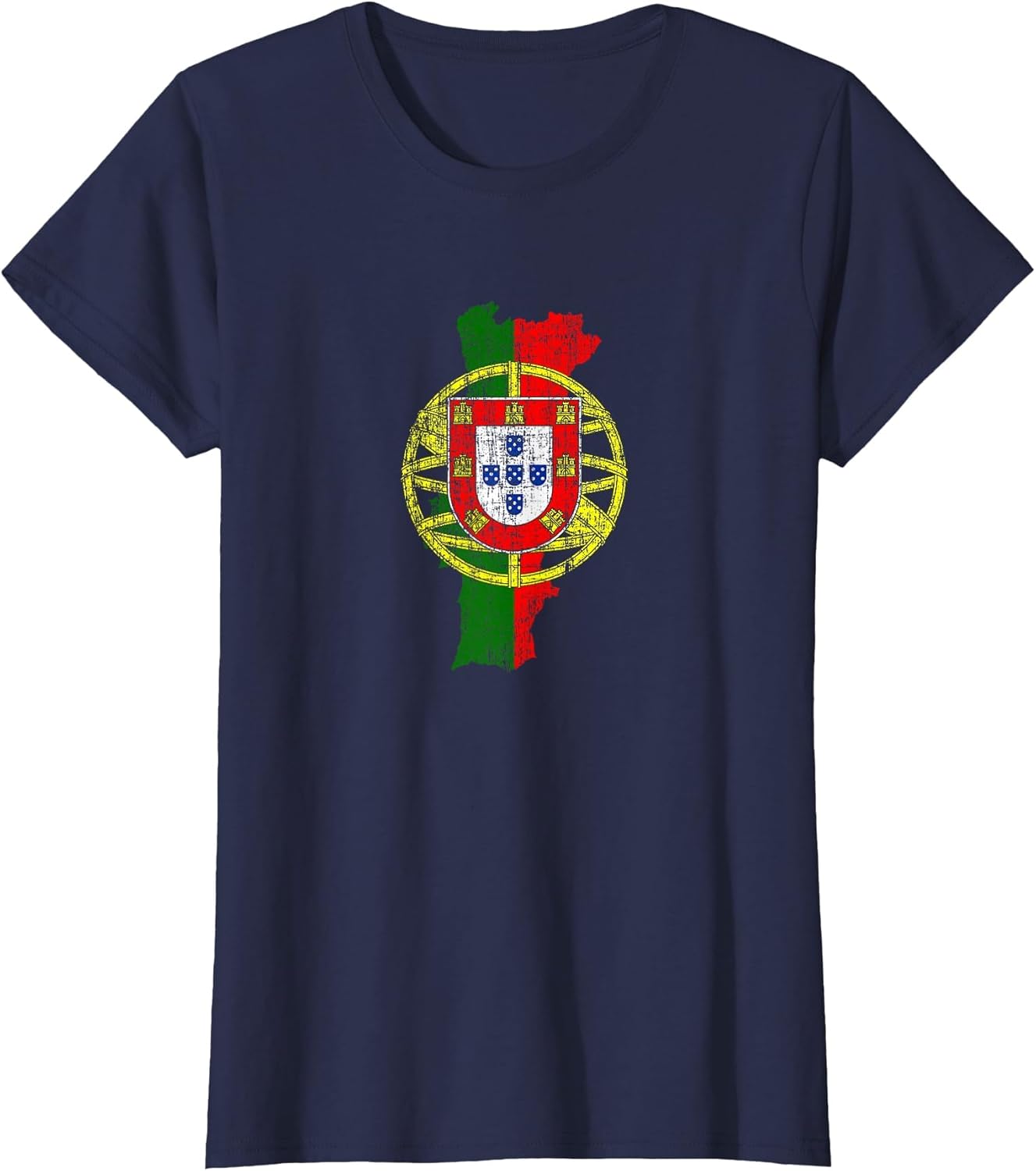Portuguese Map and Flag Keepsake - Portugal
