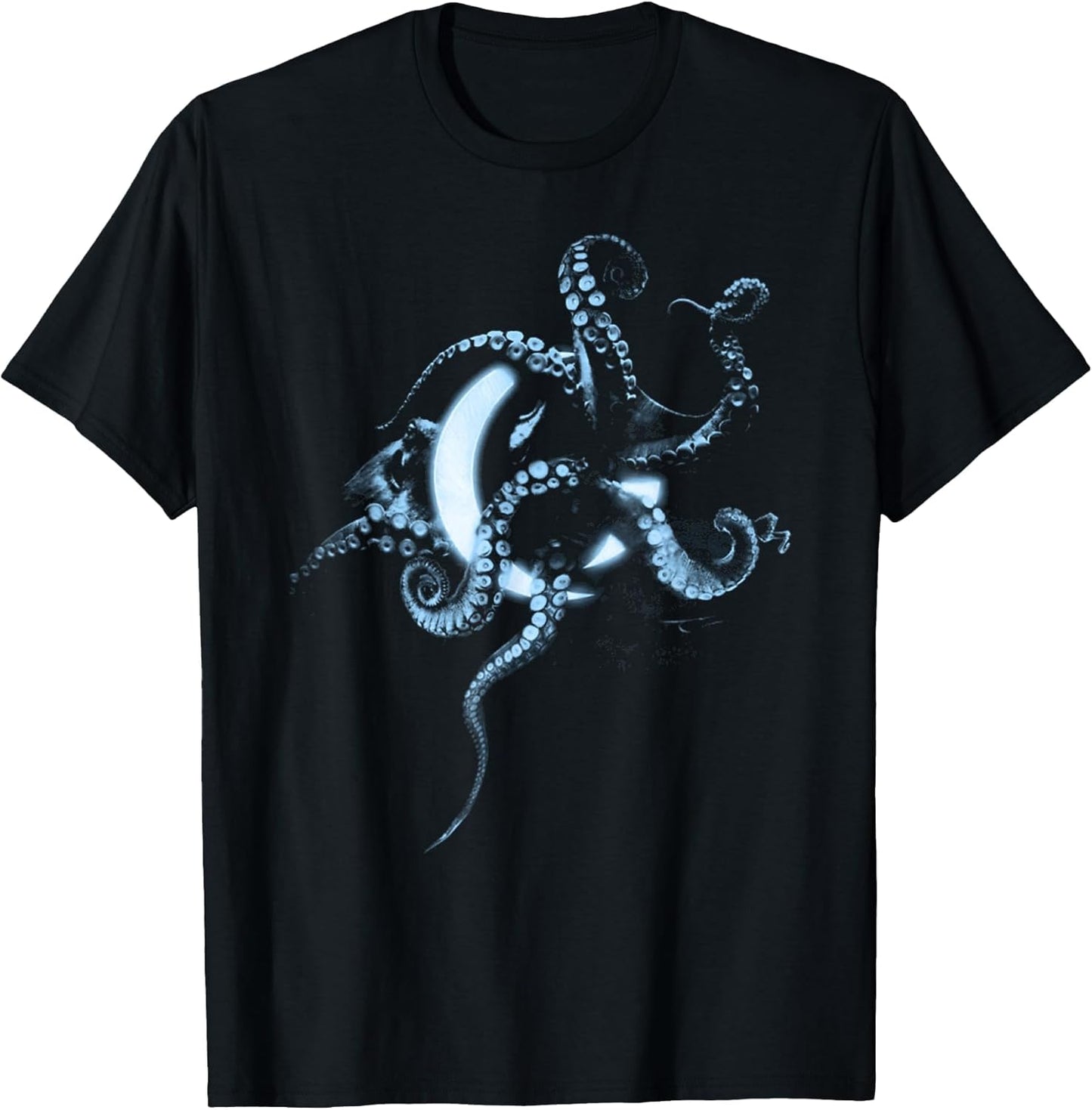 A Perfect Circle Glowing Octopus