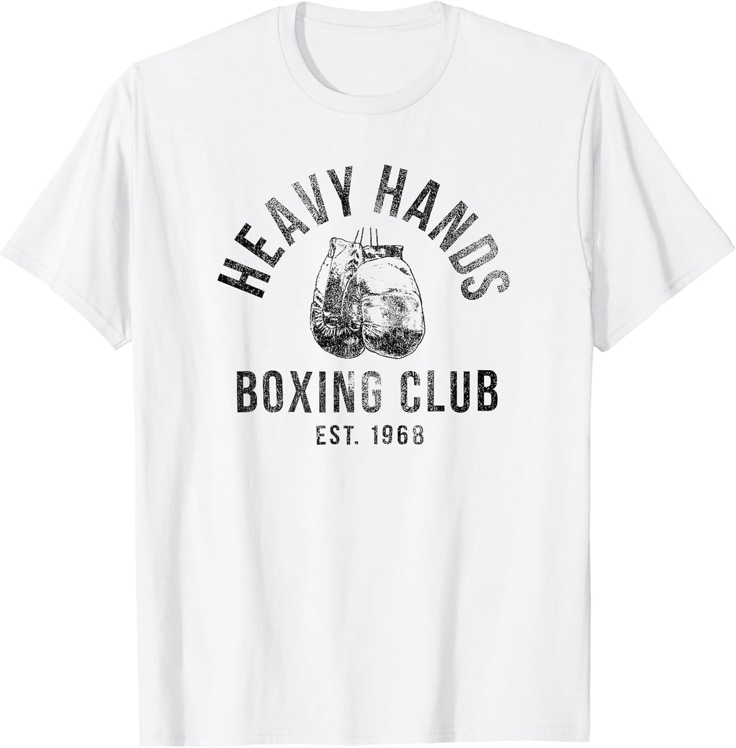 Trendy Heavy Hands Boxing Club Logo