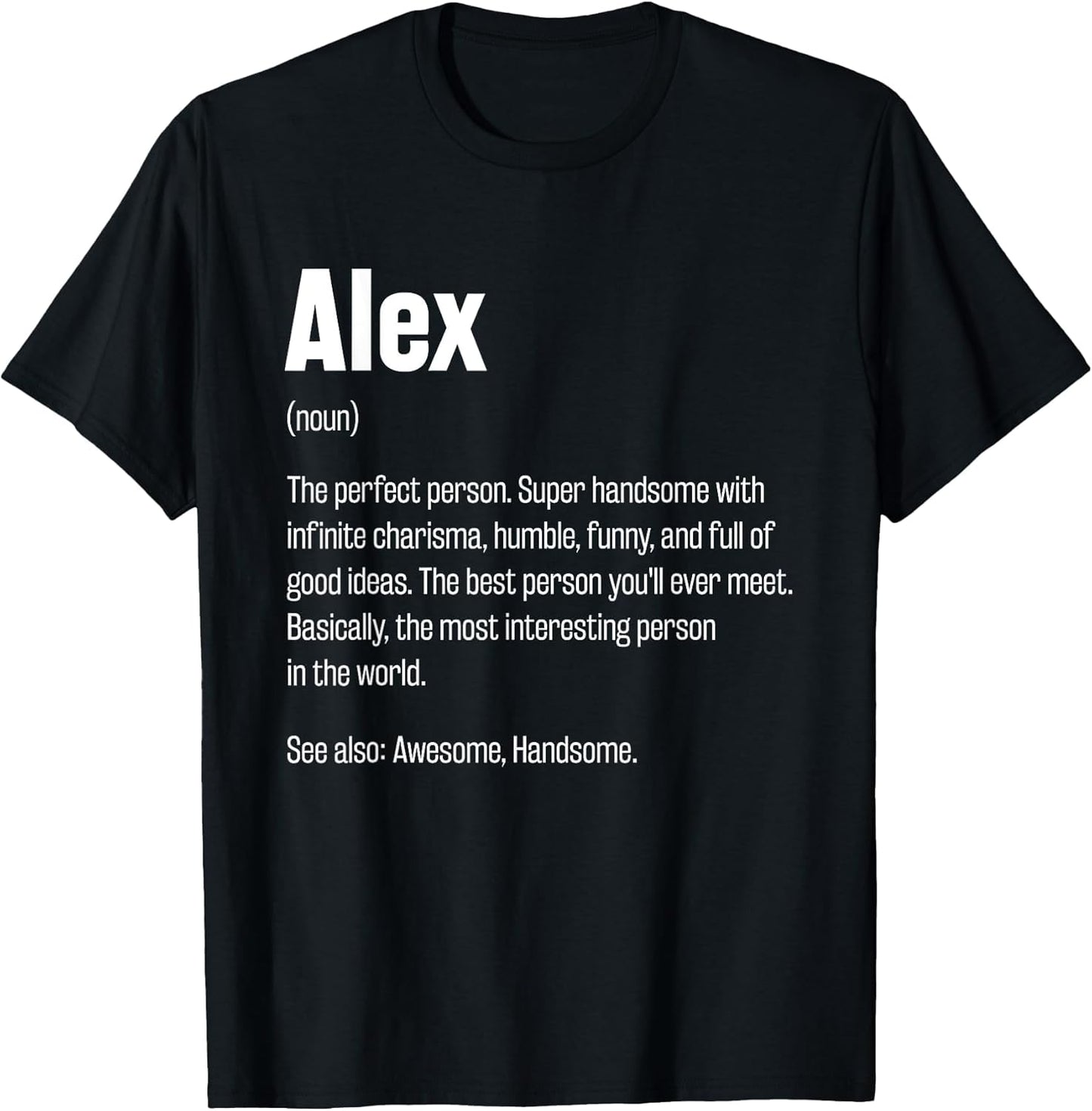 Alex Definition Funny First Name Humor Nickname