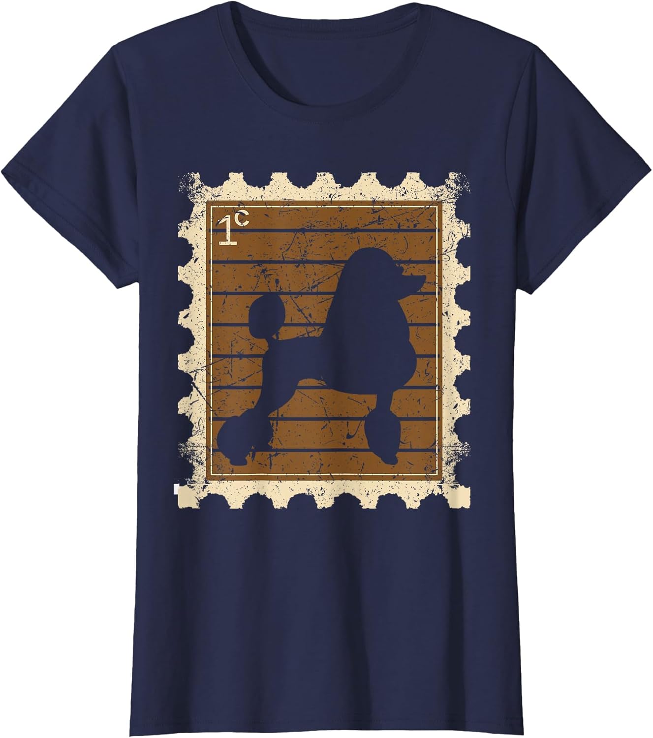 Postage Stamp with a Poodle