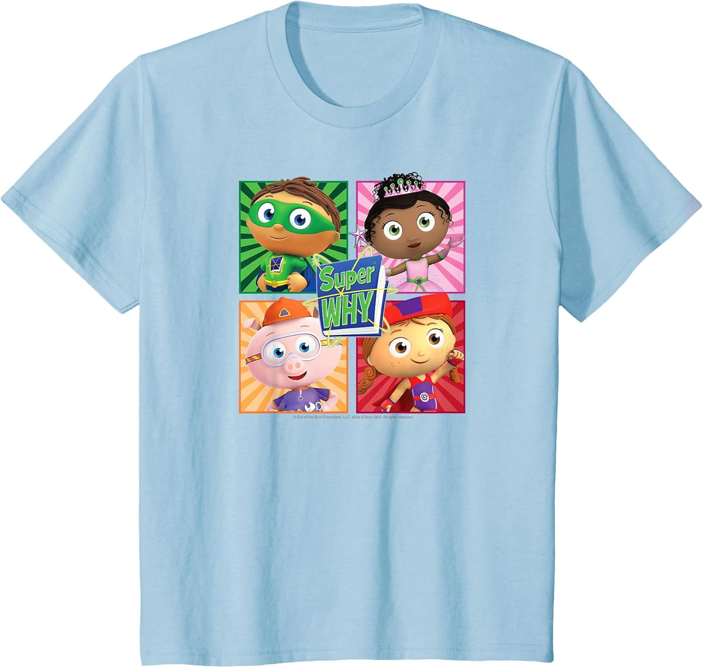 Kids Super Why - Character Grid