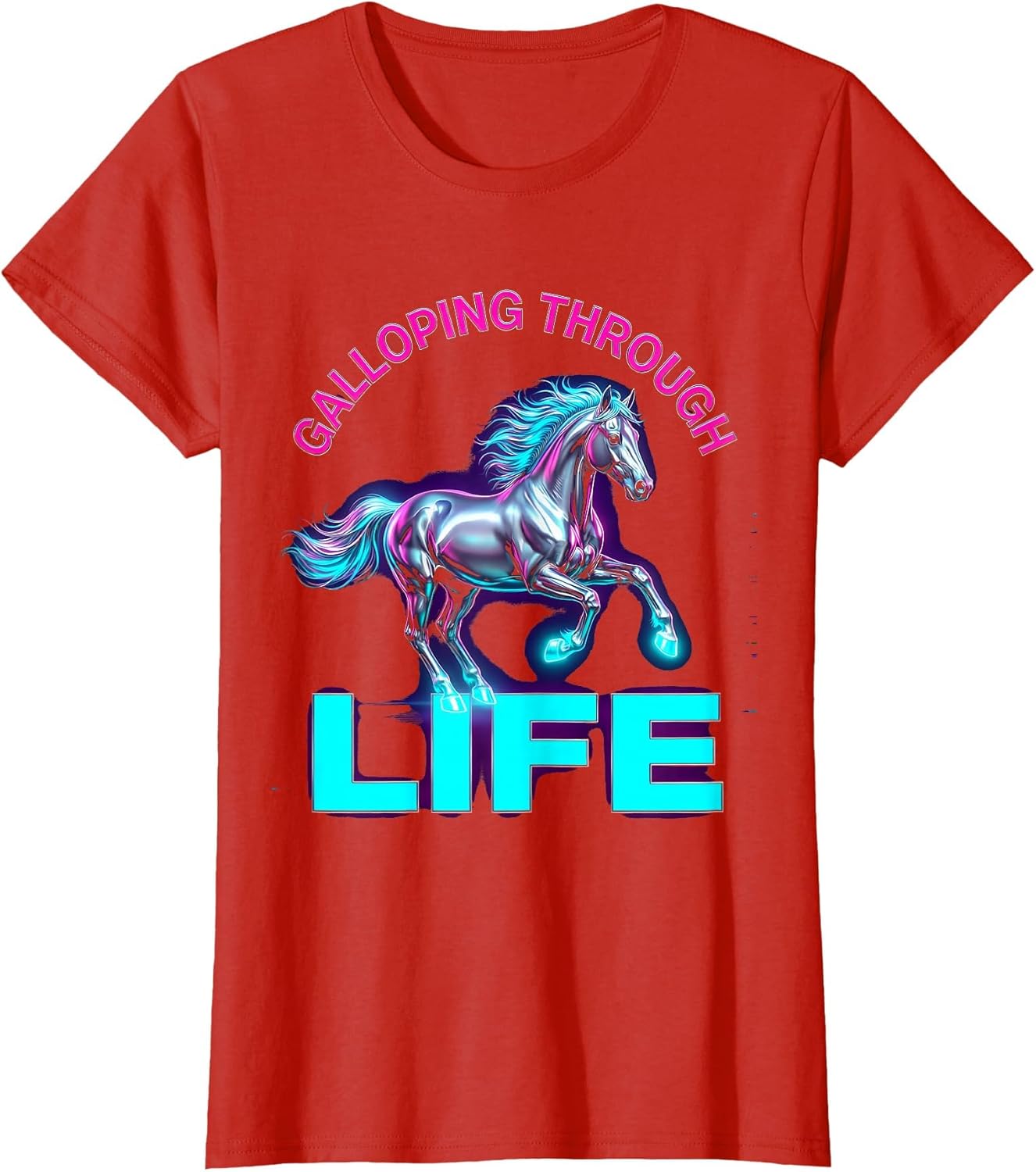 Galloping Through Life Horse Lover Design