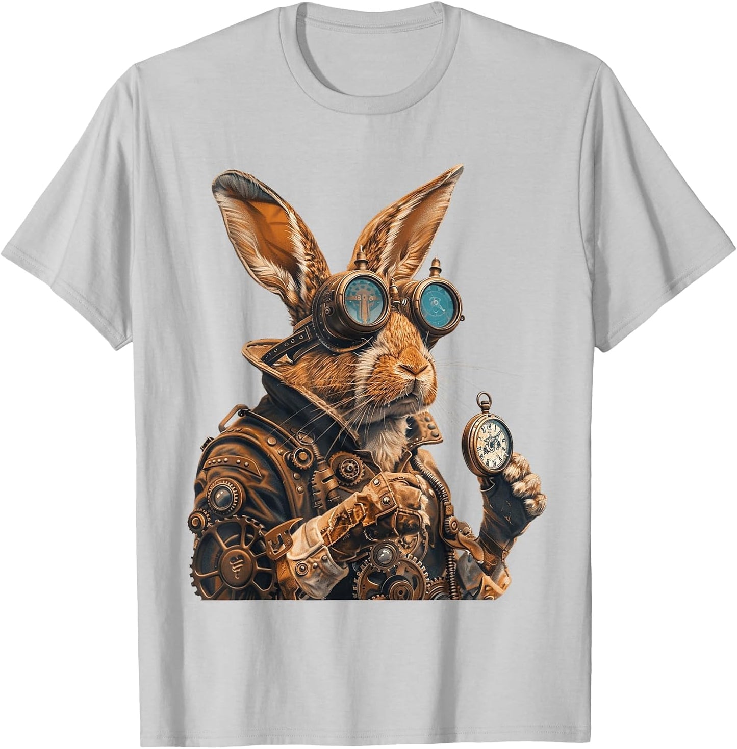 Steampunk Rabbit Fantasy Art Design
