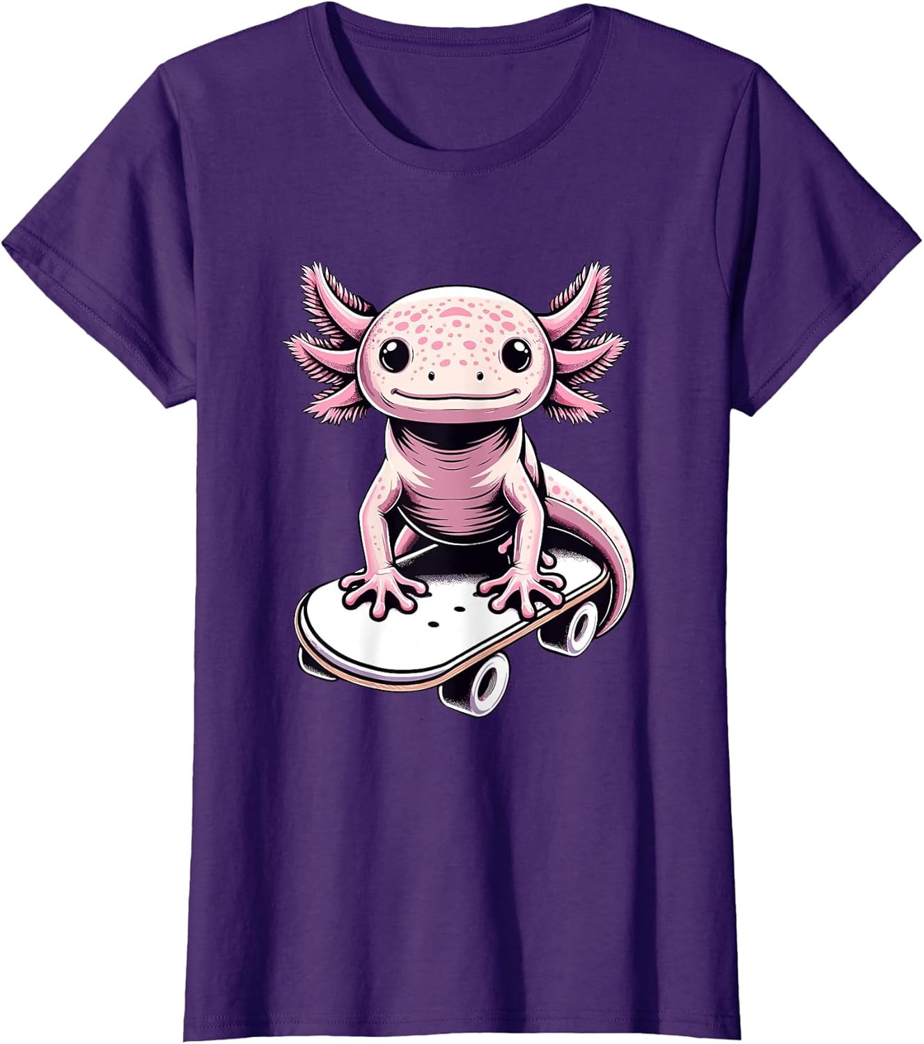 Skateboarding Axolotl Skater Skateboarder Women