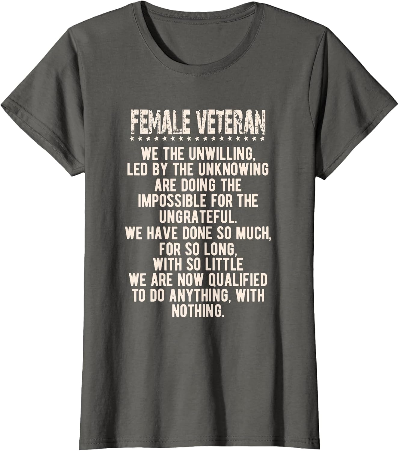 Female Veteran Woman Combat Patriotic