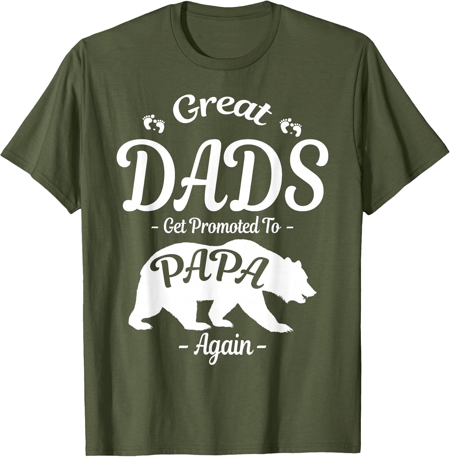 Great Dads Get Promoted to PAPA Again Bear