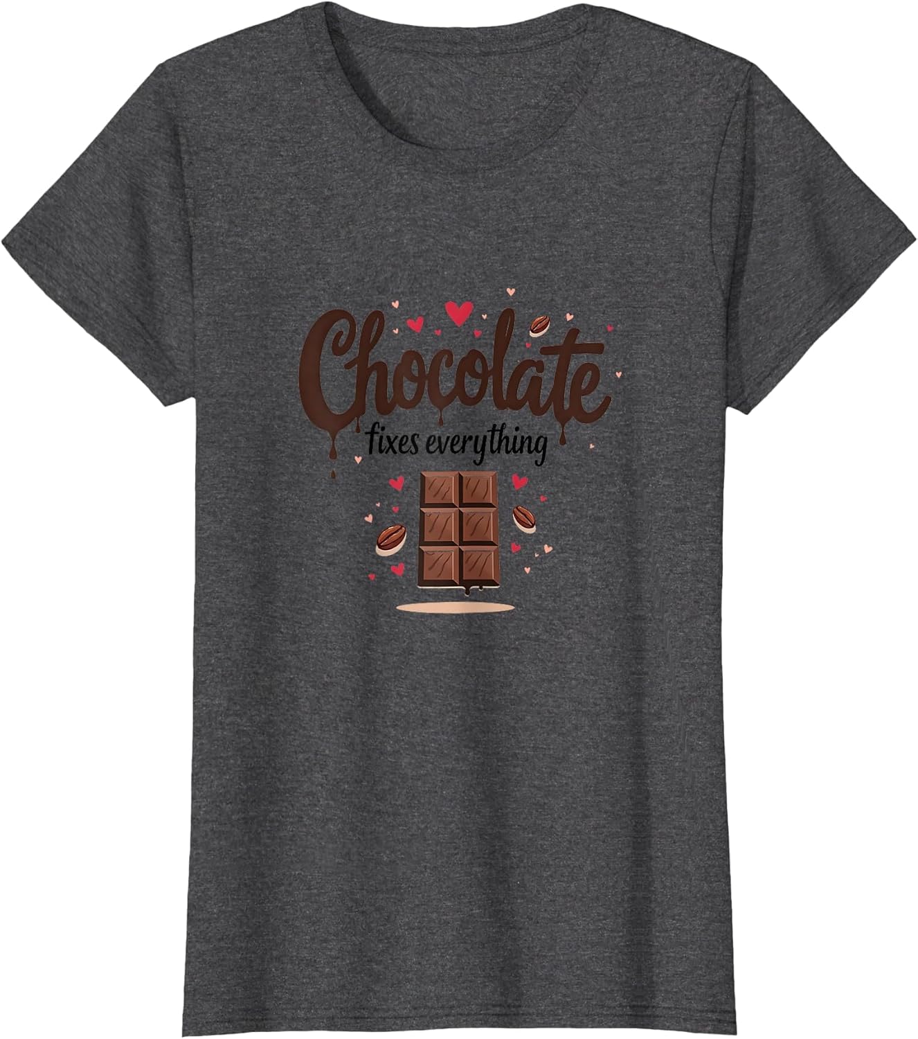 Chocolate Fixes Everything Valentine Design