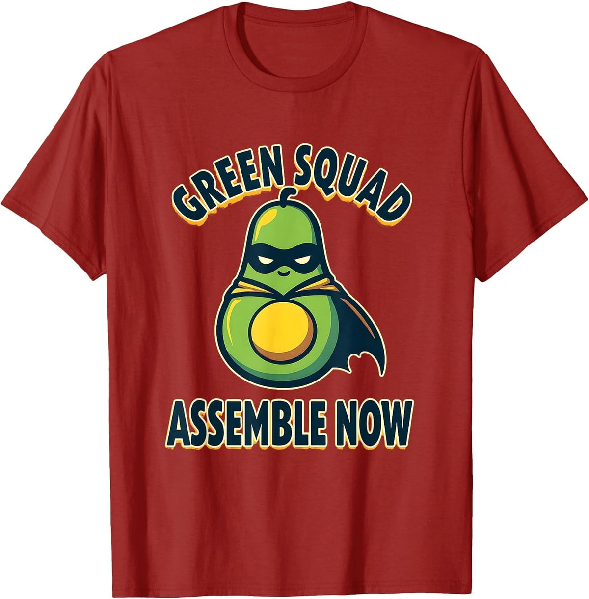 Green Squad Assemble Now Funny Team Design