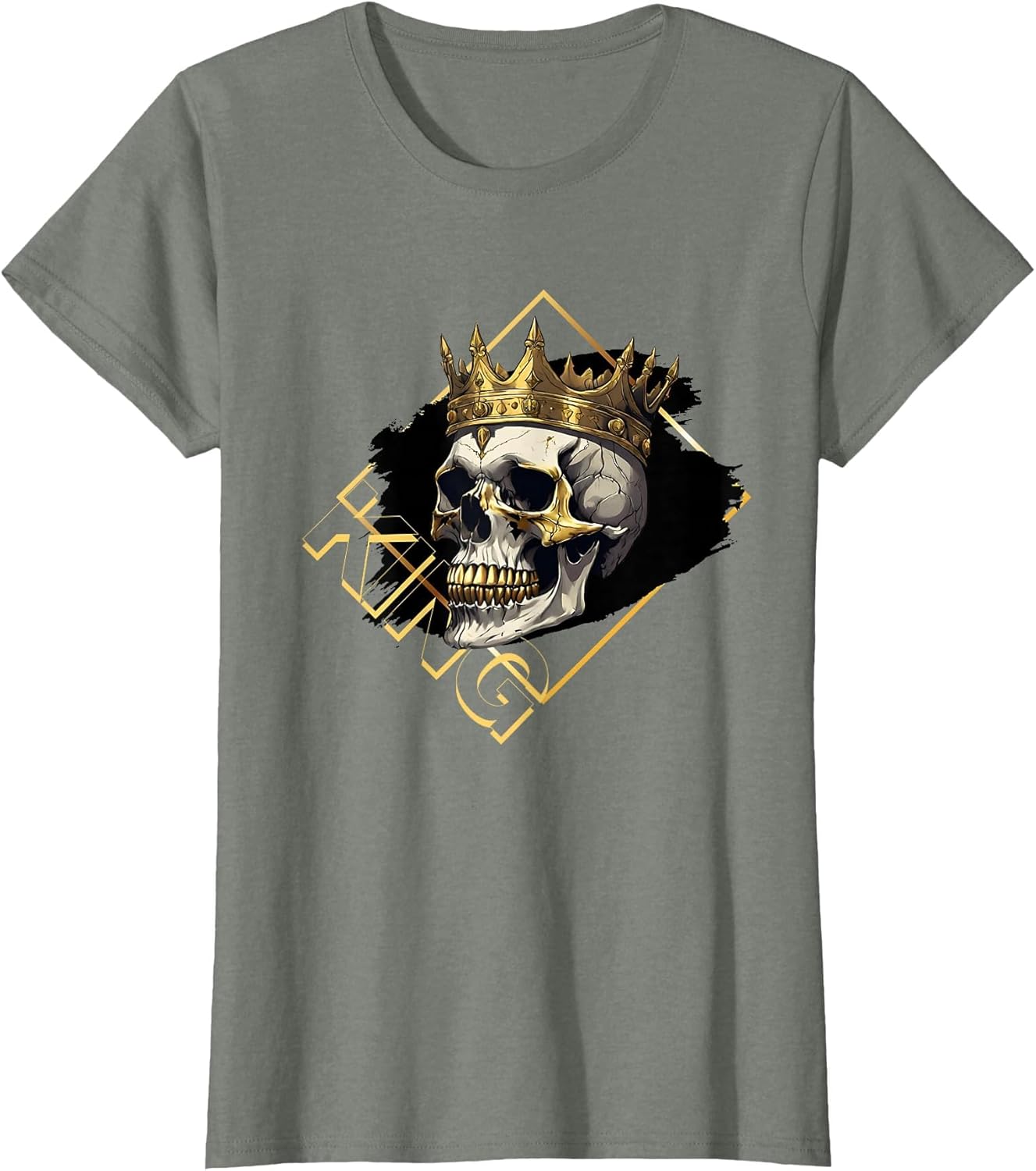 King Skull Crown Men's Graphic Graphic