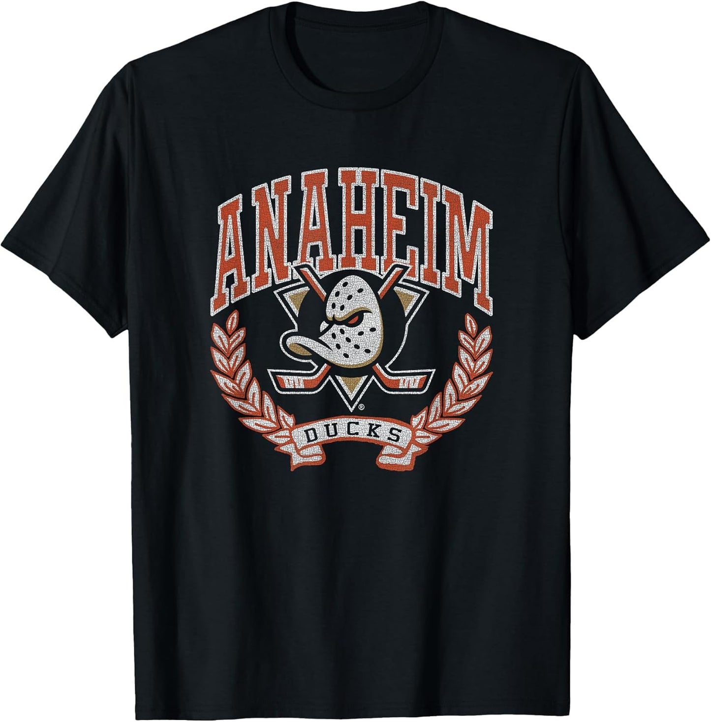 Anaheim Ducks Vintage Victory Black Licensed