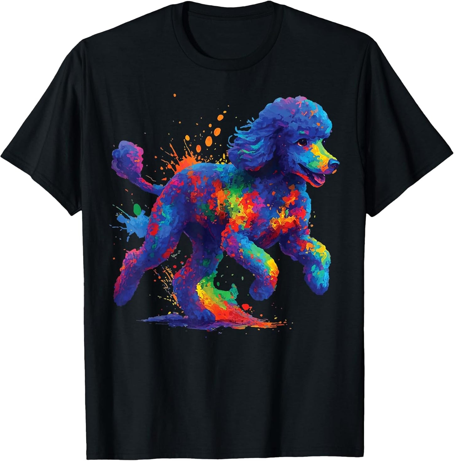 Poodle Colorful