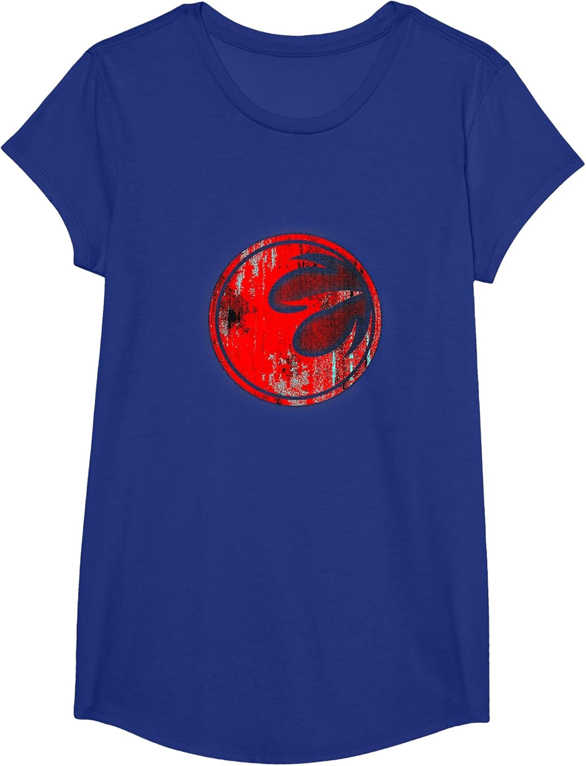 Star Wars Rebels Distressed Red Badge Logo
