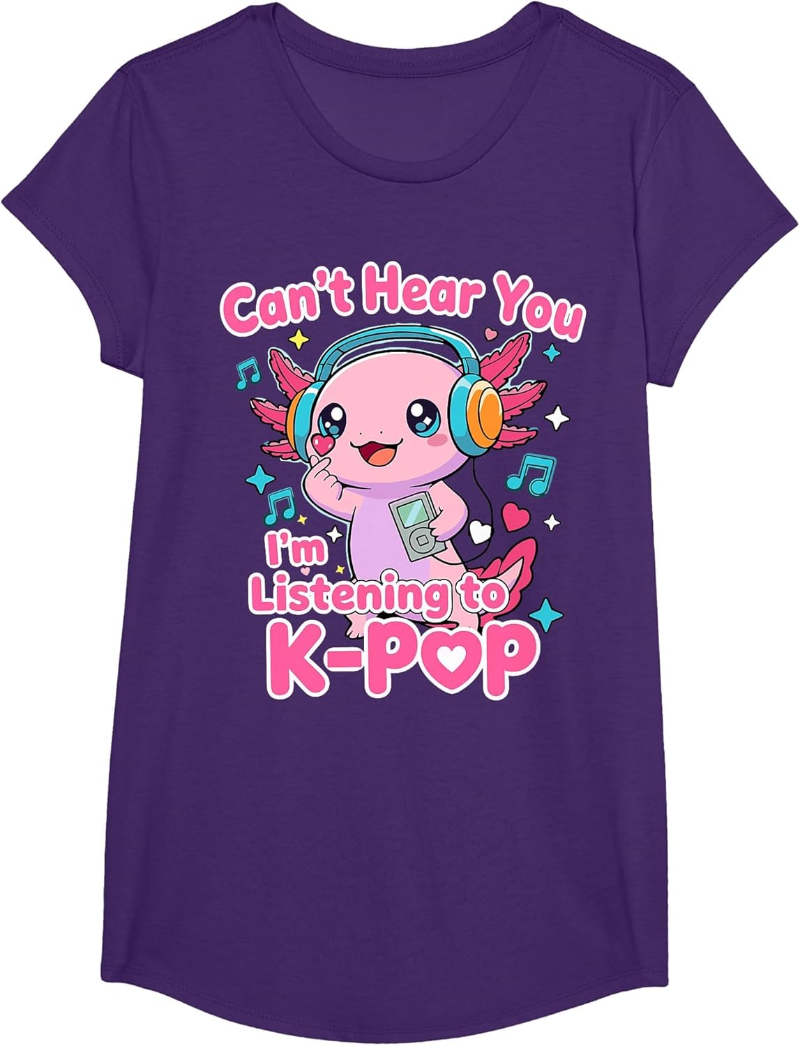 Axolotl Can't Hear You I'm Listening K-Pop