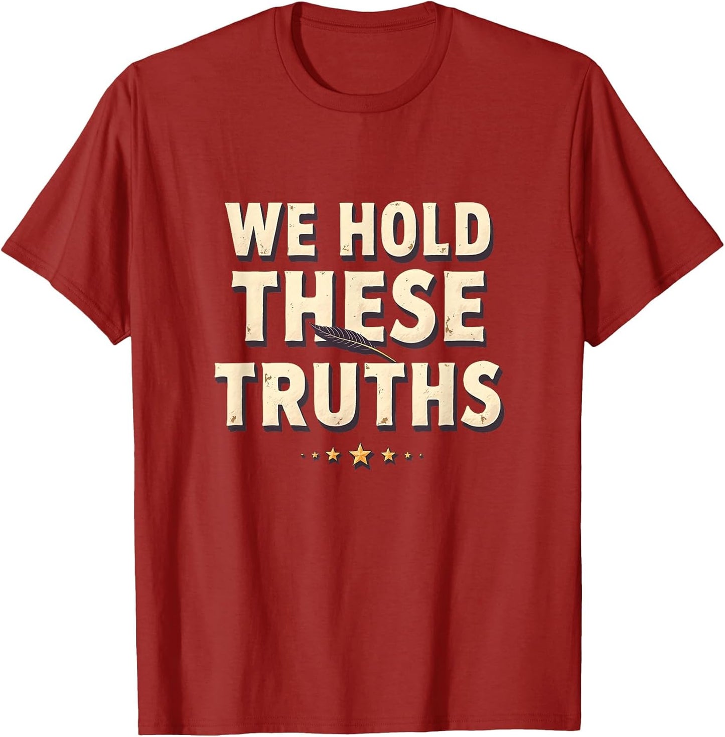 We Hold These Truths Patriotic Design