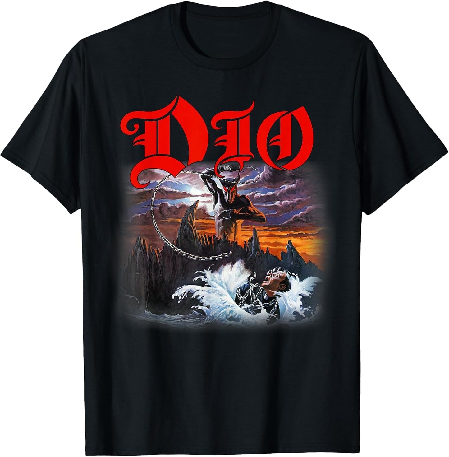 Dio Holy Diver Cover on Black