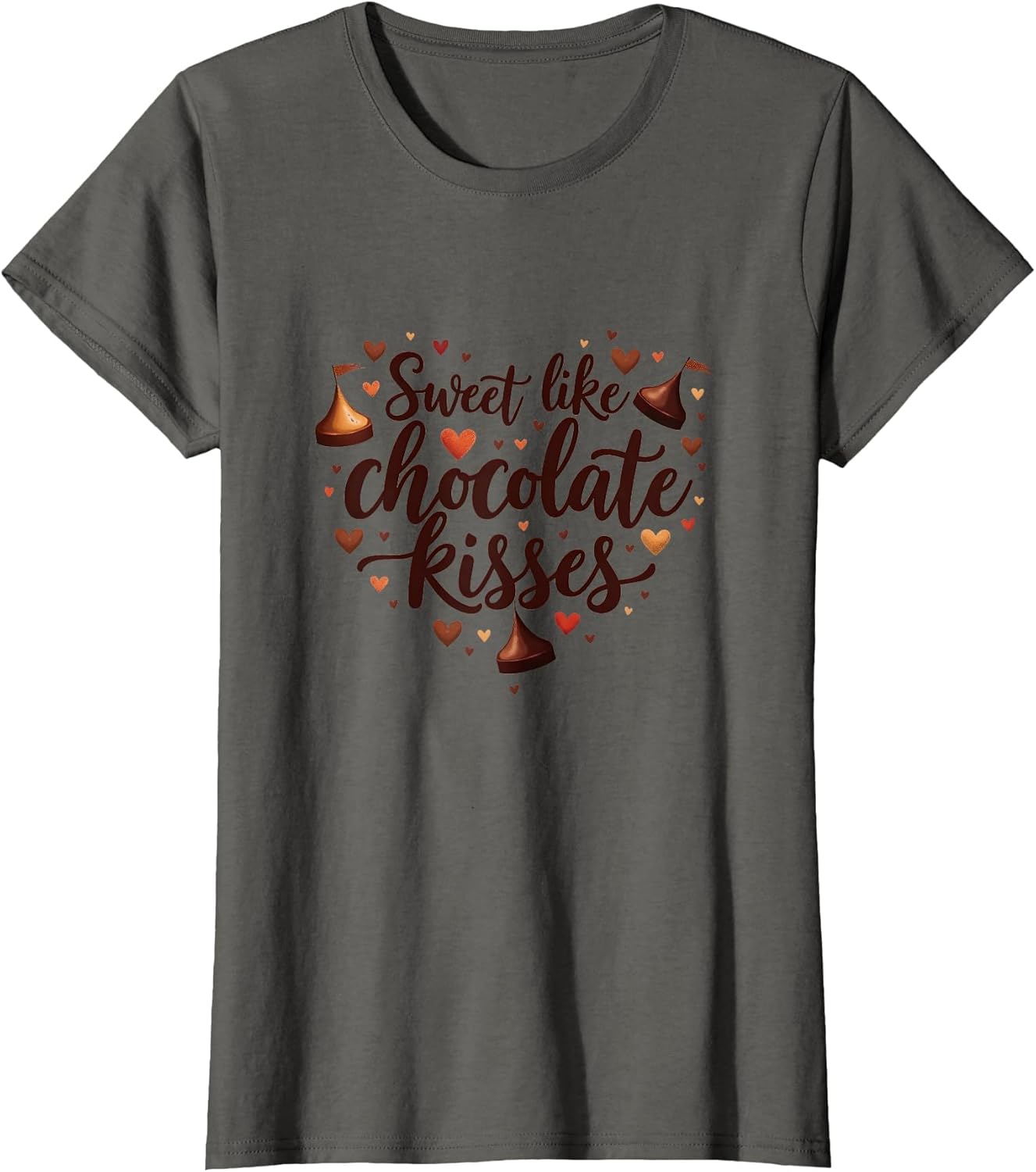 Sweet Like Chocolate Kisses Valentine Design